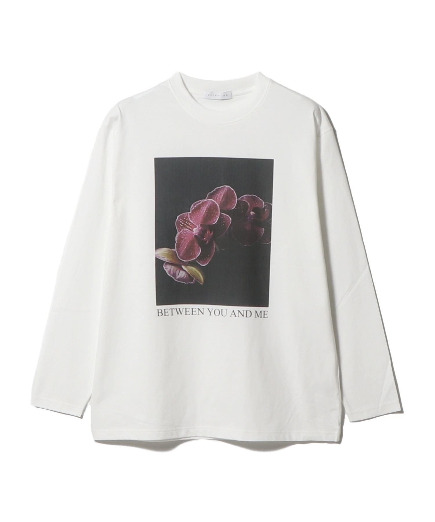 BETWEEN YOU AND ME ロングスリーブTシャツ