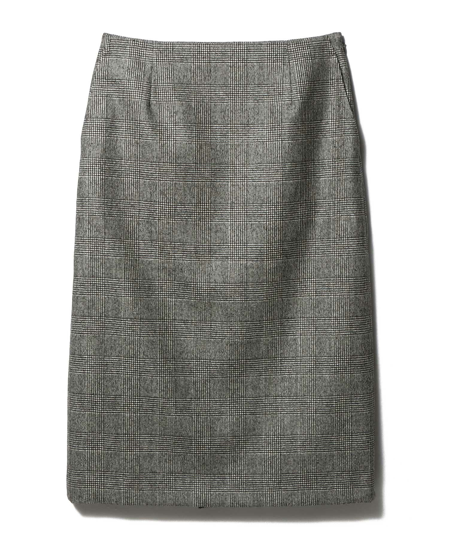 サキソニーチェックタイトスカート