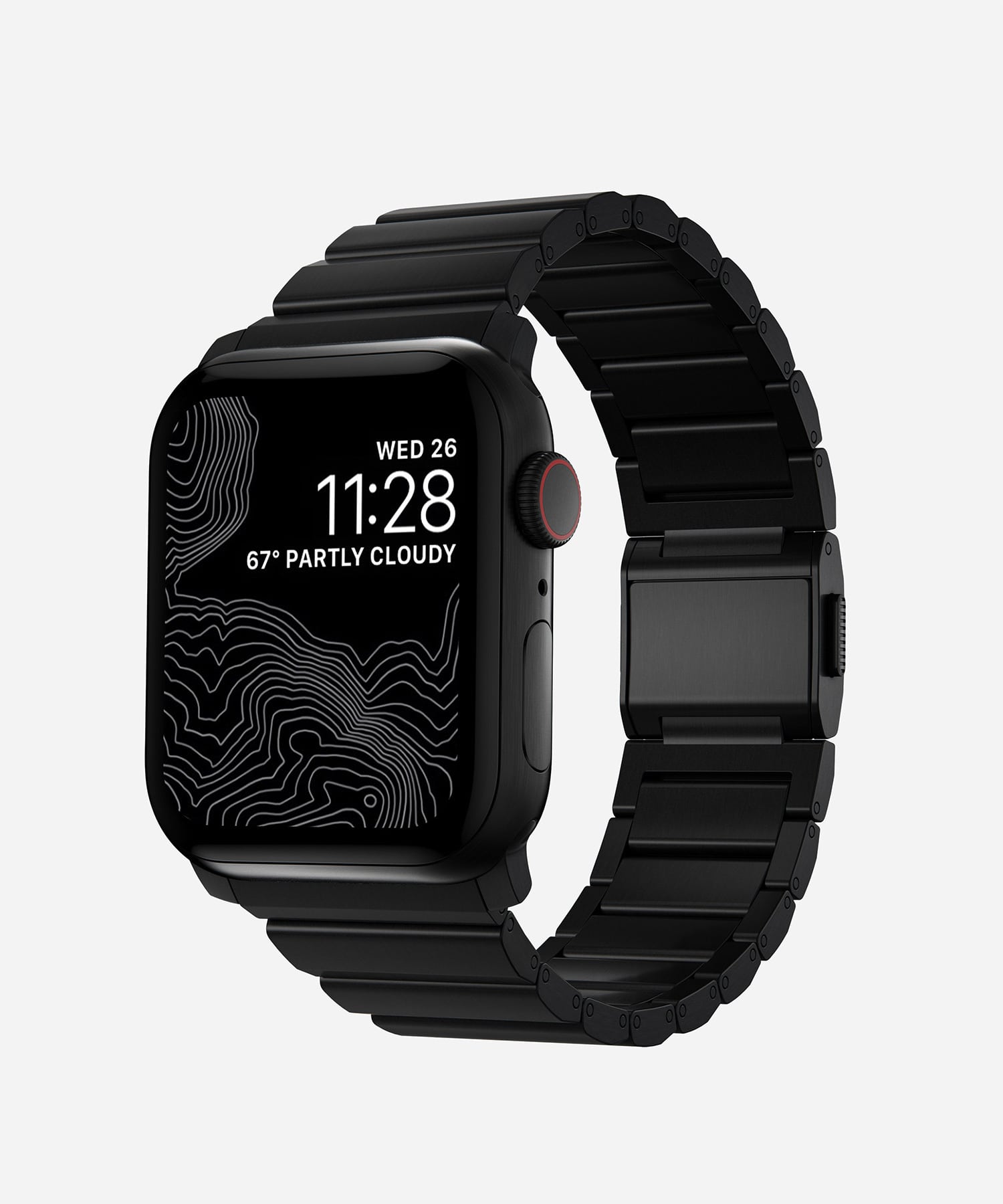 NOMAD / Metal Strap Titanium Band 45mm/44mm for Apple Watch
