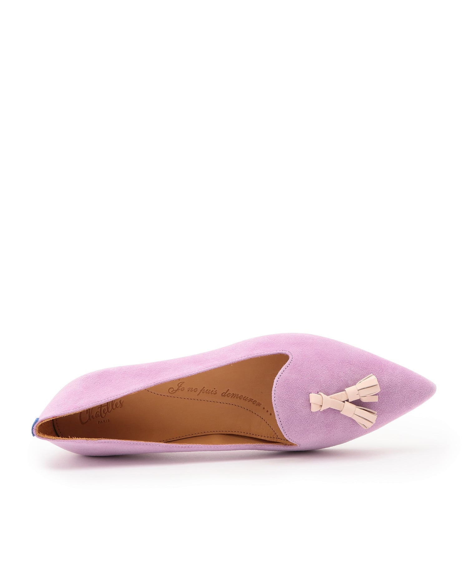 Chatelles Quot Francois Pointy Quot タッセルフラットシューズ Estnation Online Store エストネーション 公式通販