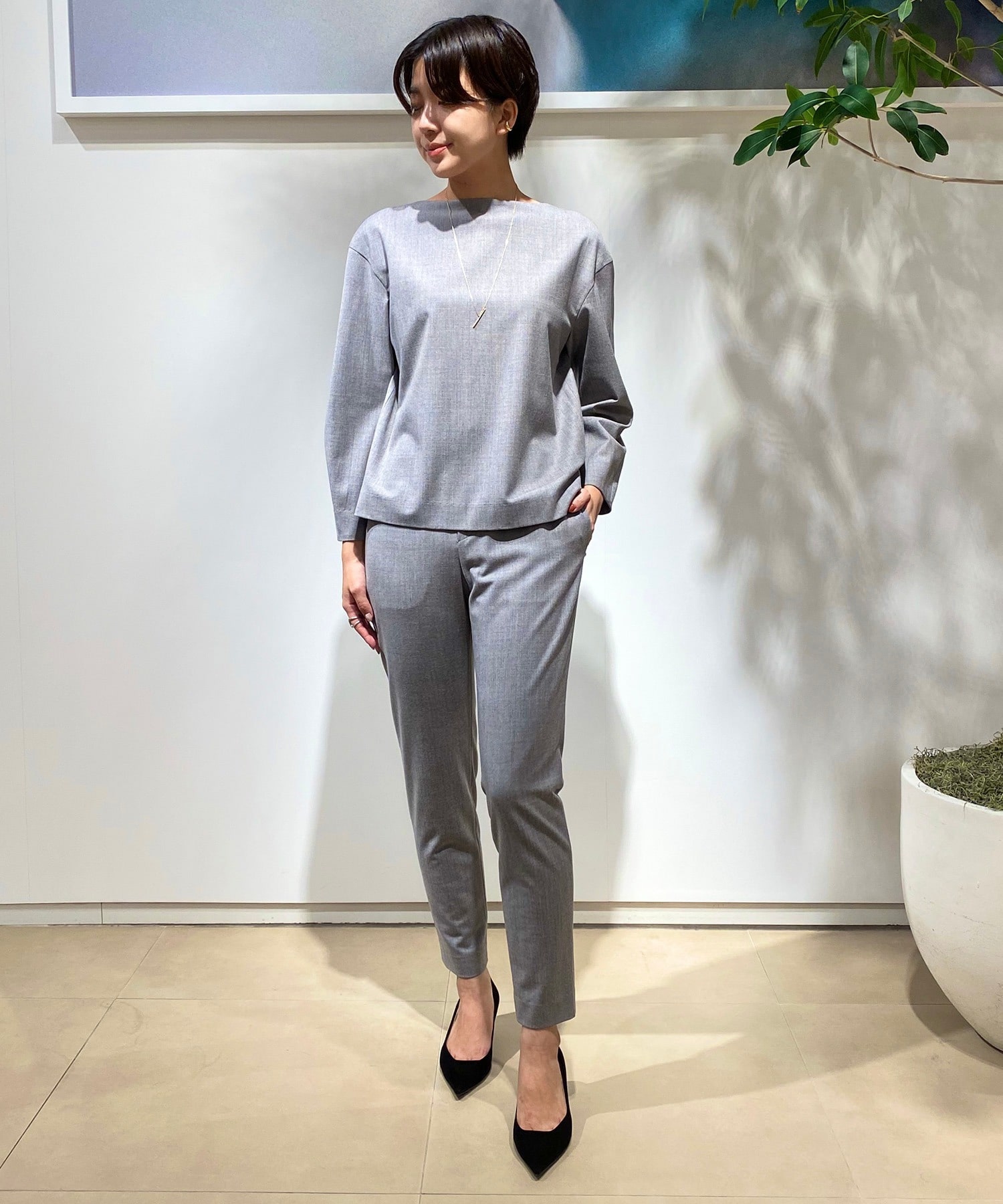 ESTNATION / ウールドロストパンツ｜ESTNATION ONLINE STORE