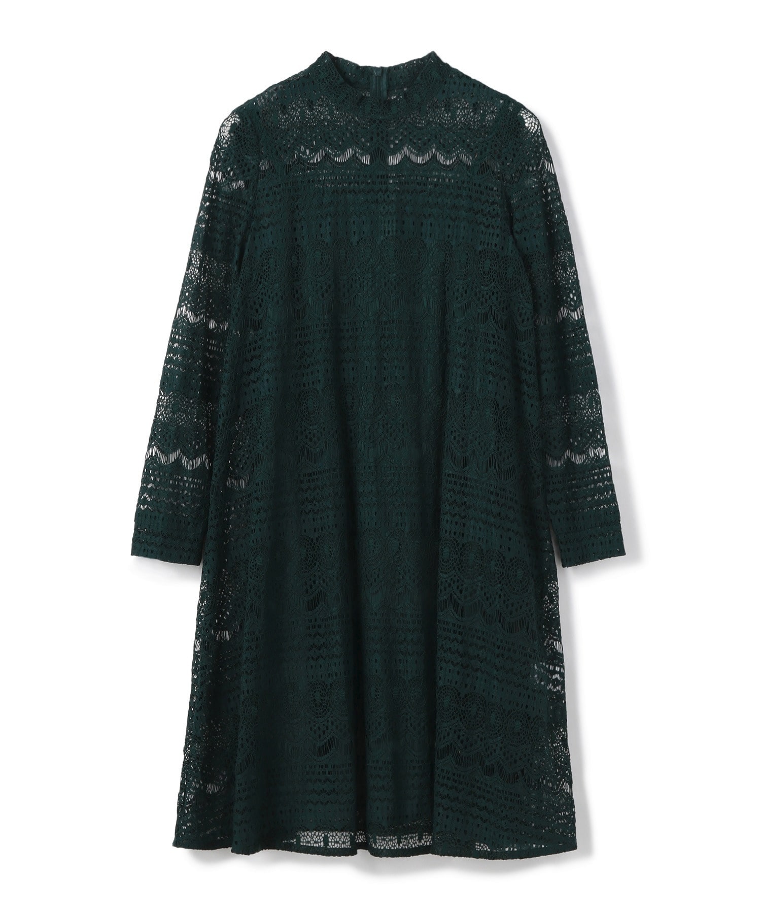 Estnation ロングスリーブレースaラインワンピース Estnation Online Store エストネーション 公式通販