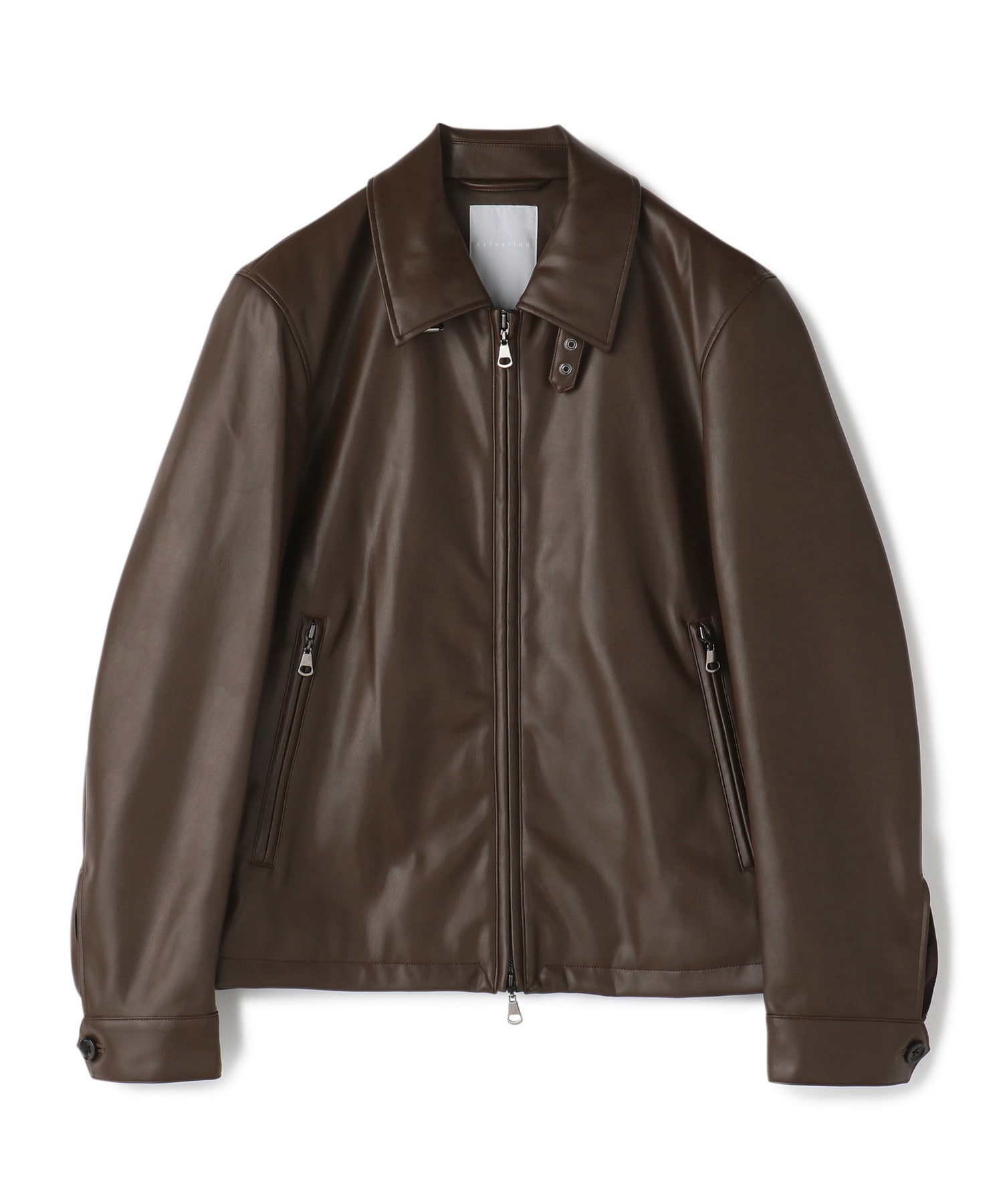 ESTNATION / フェイクレザージップアップブルゾン｜ESTNATION ONLINE 