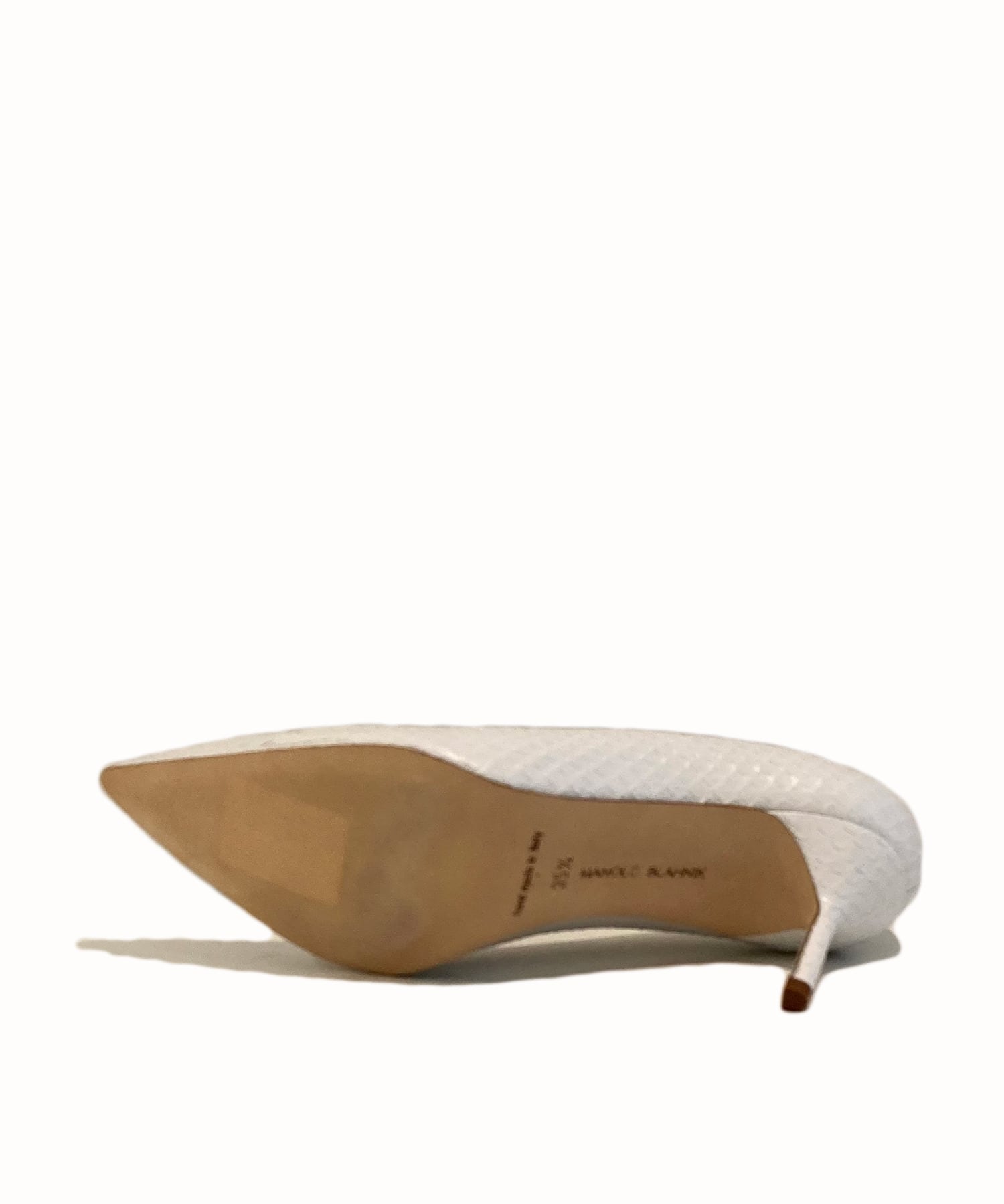 MANOLO BLAHNIK / パイソンレザーポインテッドパンプス|ESTNATION