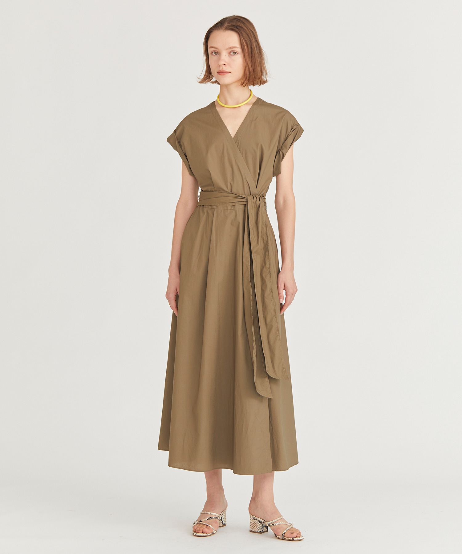 Estnation タイプライターカシュクールワンピース Estnation Online Store エストネーション 公式通販