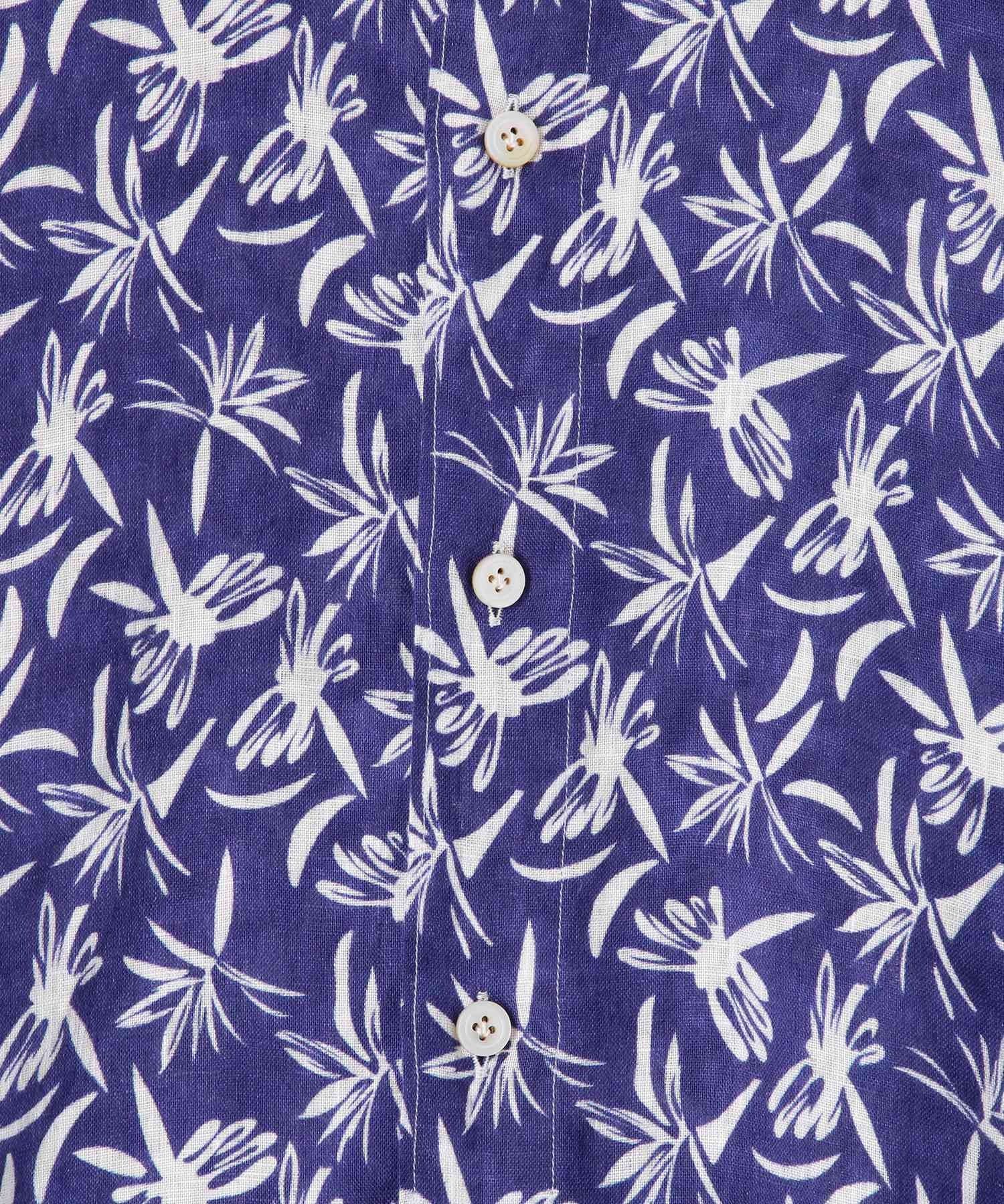 Finamore ボタニカル柄リネンシャツ Estnation Online Store エストネーション 公式通販