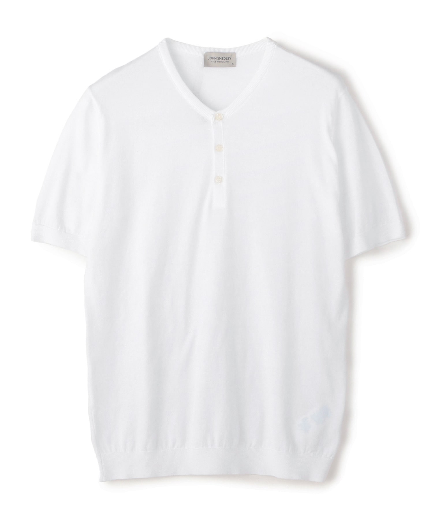 JOHN SMEDLEY / ヘンリーネックニット《ESTNATION EXCLUSIVE