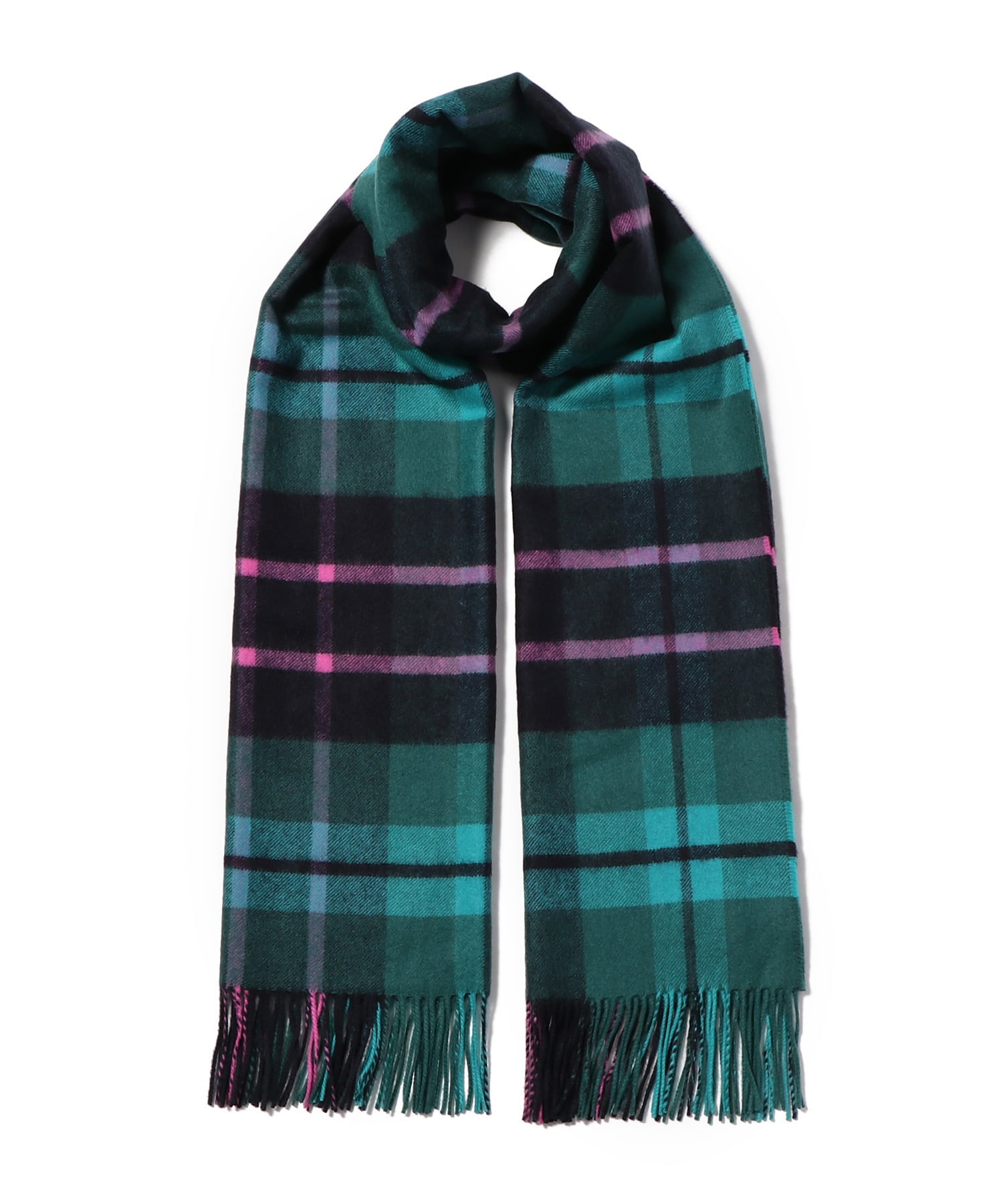 Johnstons / quot;PLUSCARDEN ABBEYquot; カシミヤチェックストール｜ESTNATION ONLINE  STORE｜エストネーション 公式通販