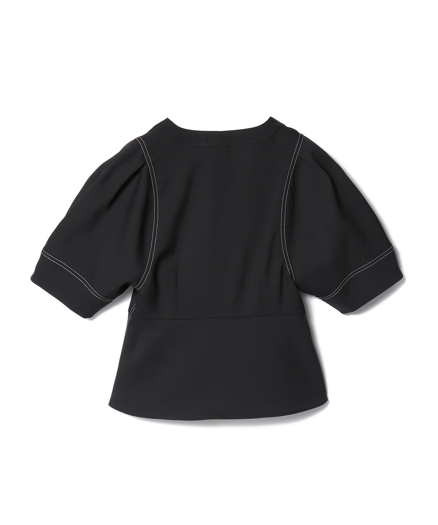 ESTNATION / バイカラーステッチパフブラウス｜ESTNATION ONLINE STORE