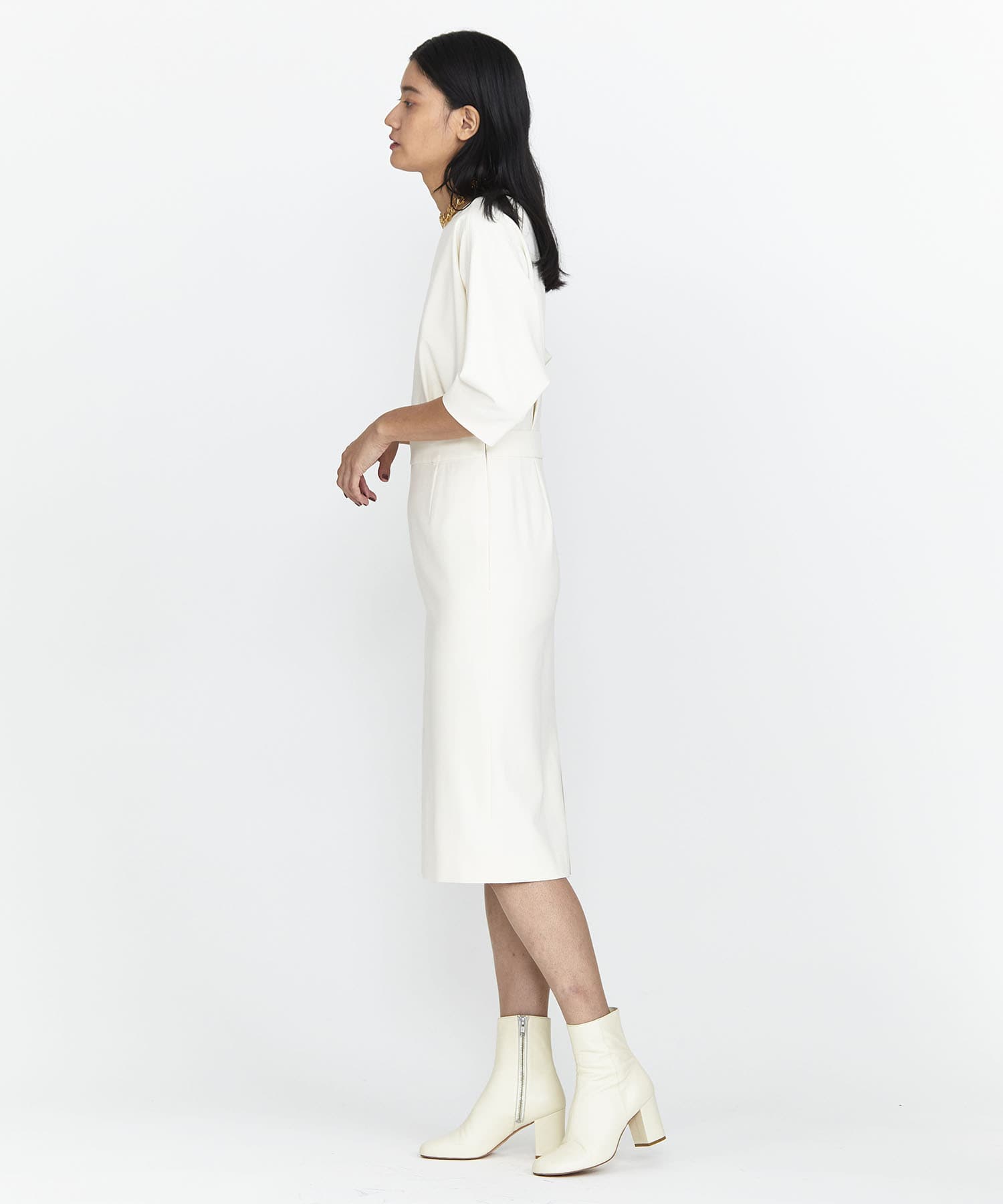 Estnation マットクロスステッチワンピース Estnation Online Store エストネーション 公式通販