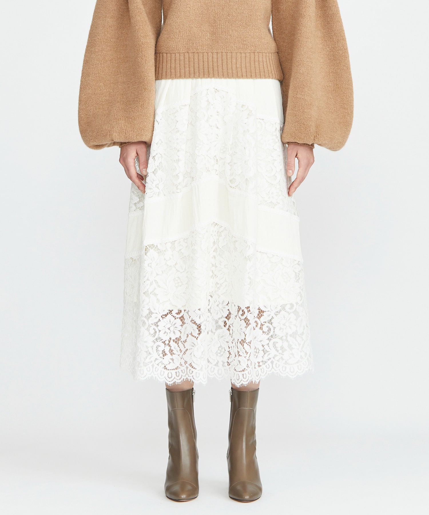 COLUMN / レースコンビスカート｜ESTNATION ONLINE STORE