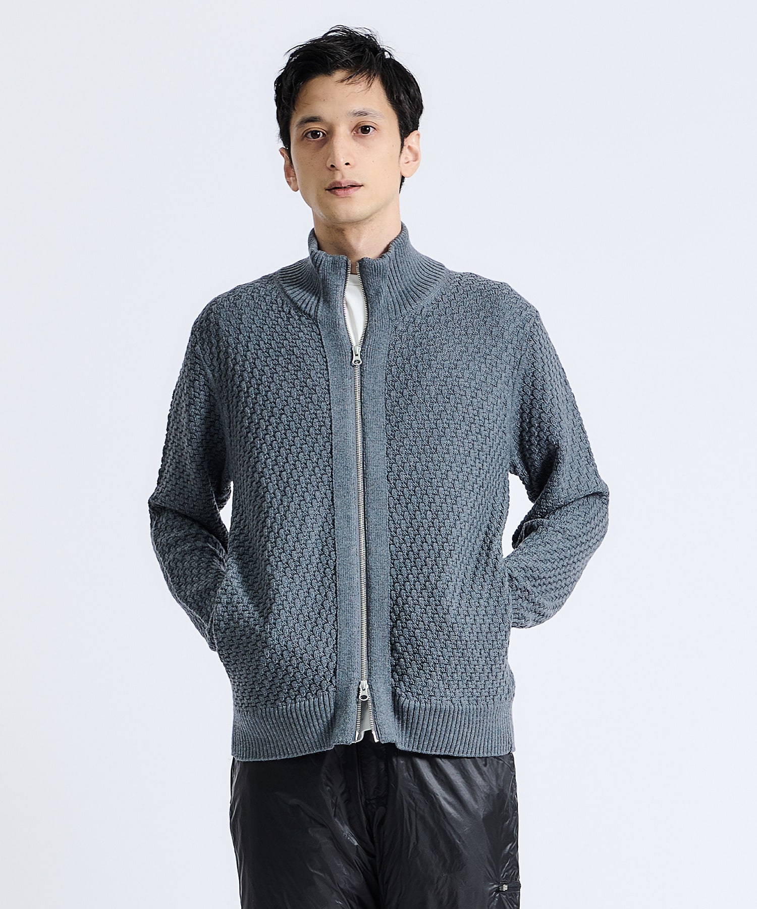 ESTNATION / ジップアップウールニット＜ZEGNA BARUFFA＞｜ESTNATION ...