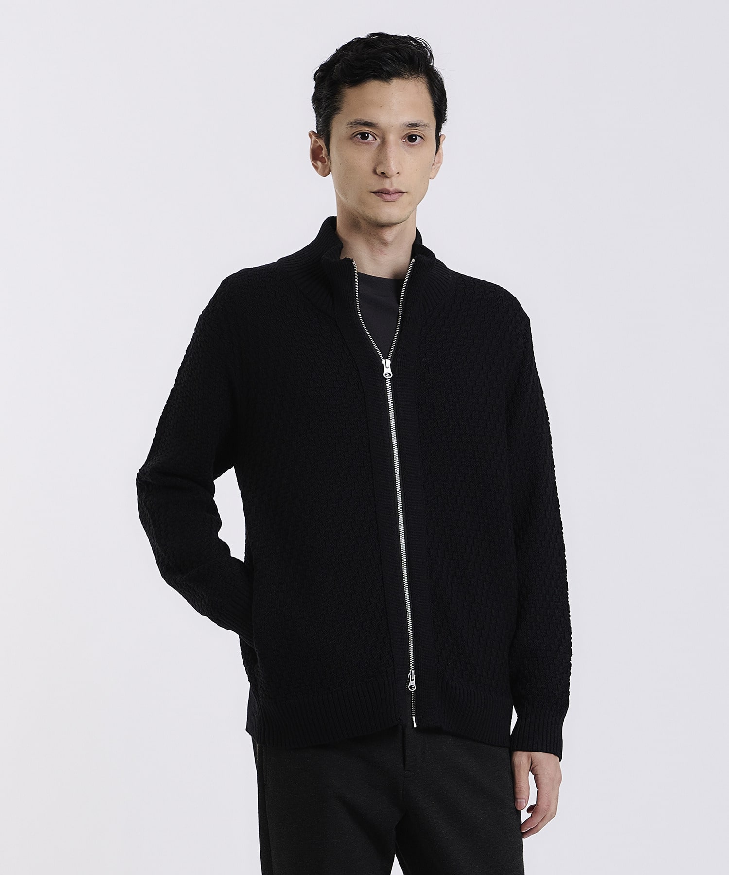 ESTNATION / ジップアップウールニット＜ZEGNA BARUFFA＞｜ESTNATION