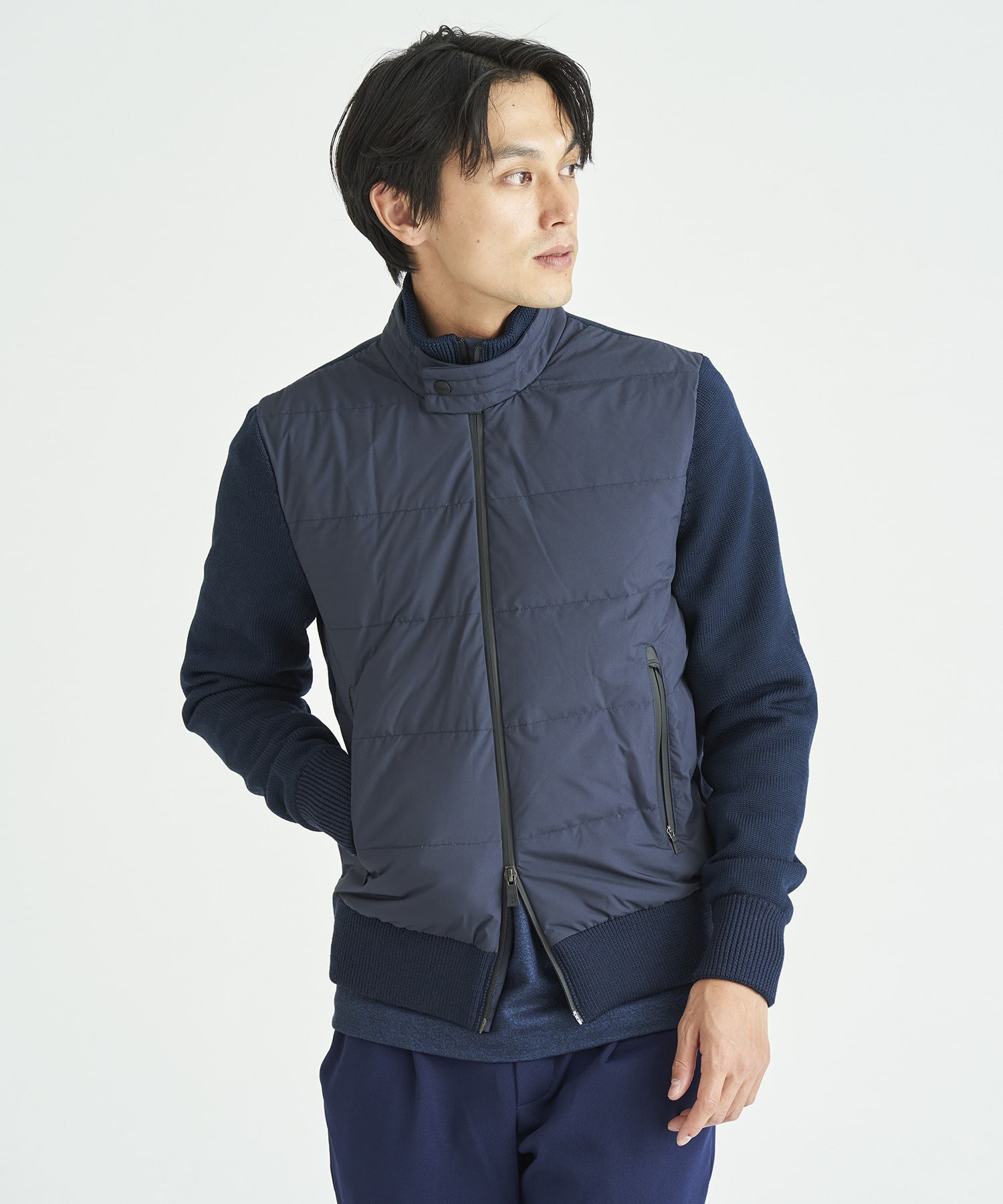 HERNO / GORE-TEX ニットコンビダウンジャケット《ESTNATION EXCLUSIVE》｜ESTNATION ONLINE  STORE｜エストネーション 公式通販