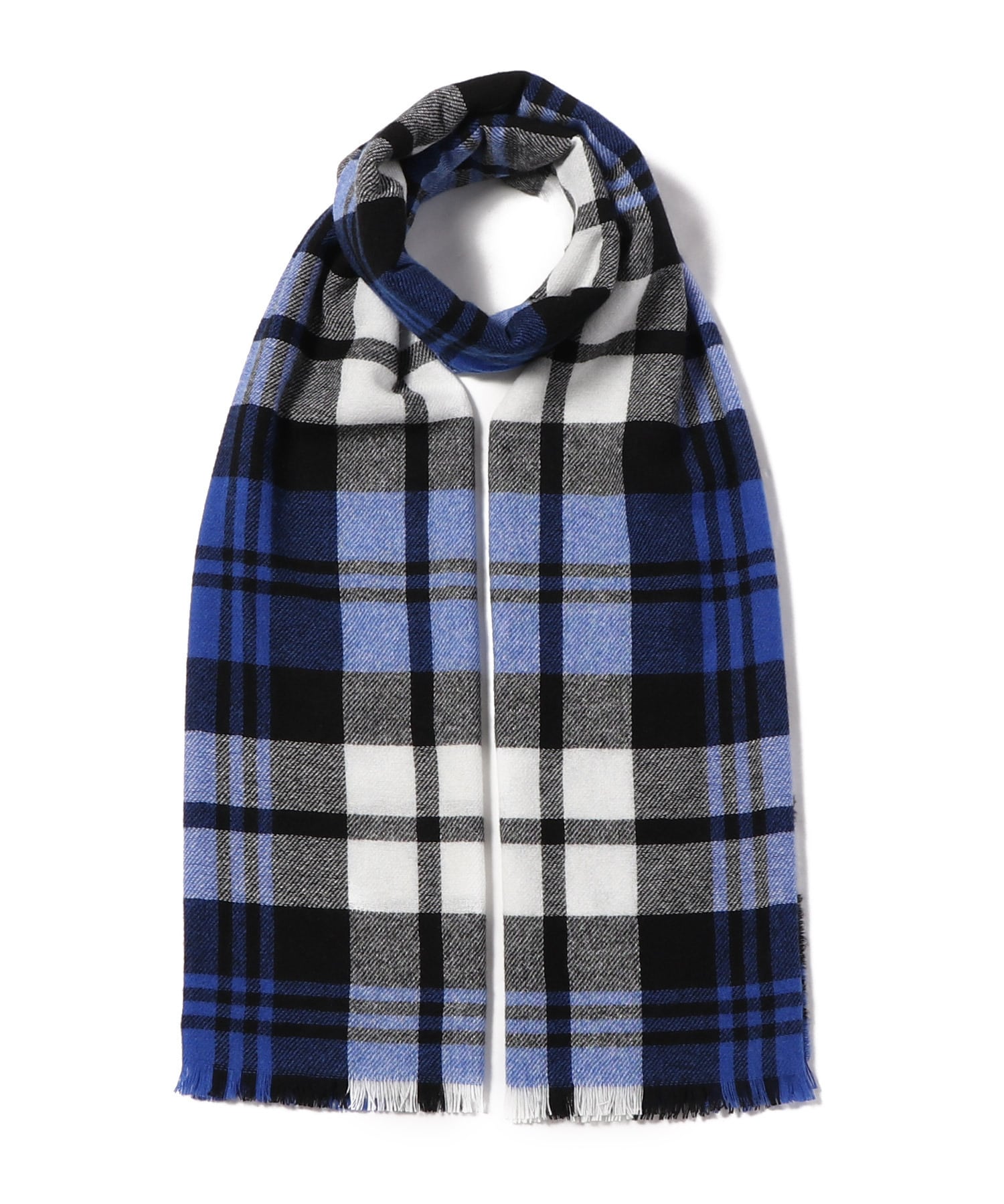 Johnstons チェック柄カシミヤマフラー Estnation Online Store エストネーション 公式通販