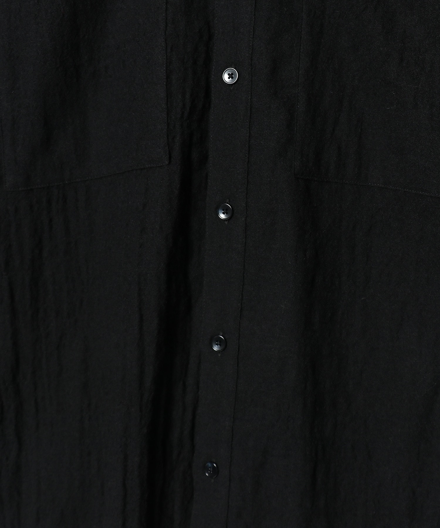 ウールシャツ 詳細画像 ブラック 7