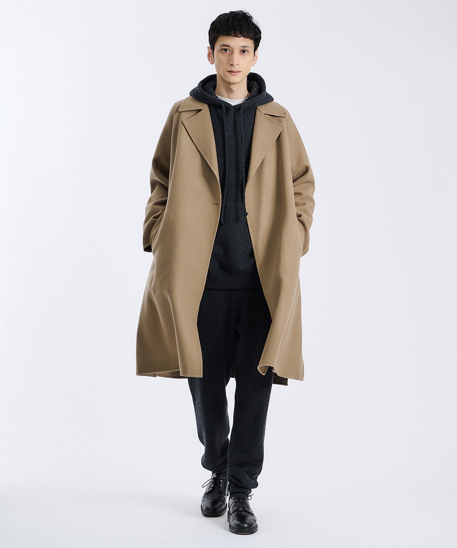 Estnation ダブルフェイスウールガウンコート Estnation Online Store エストネーション 公式通販