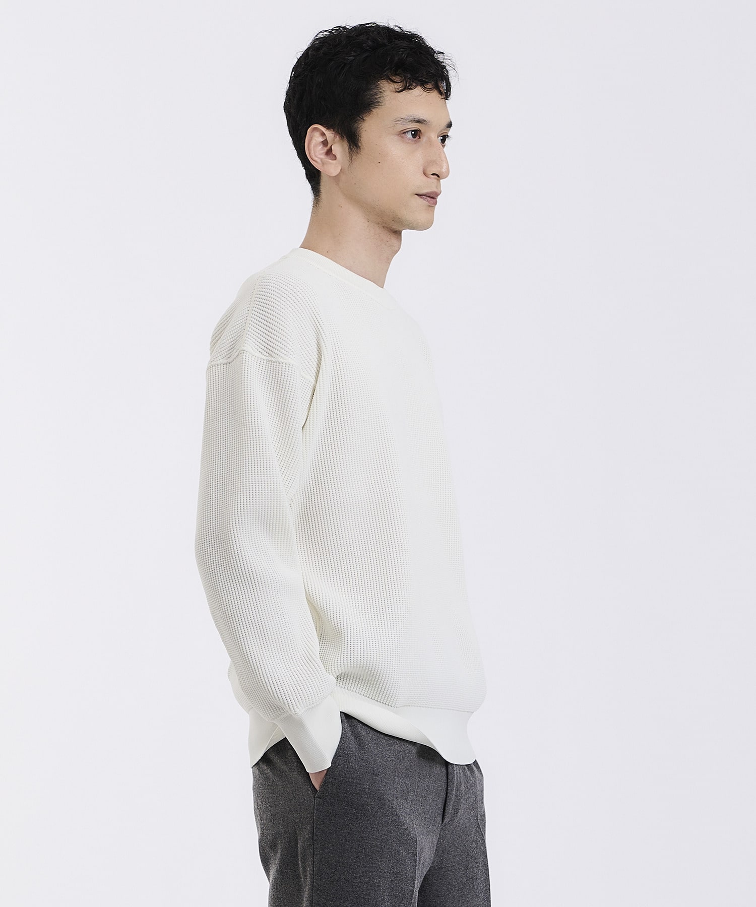 Estnation Quot Fff Quot サーマルクルーネックニット Estnation Online Store エストネーション 公式通販