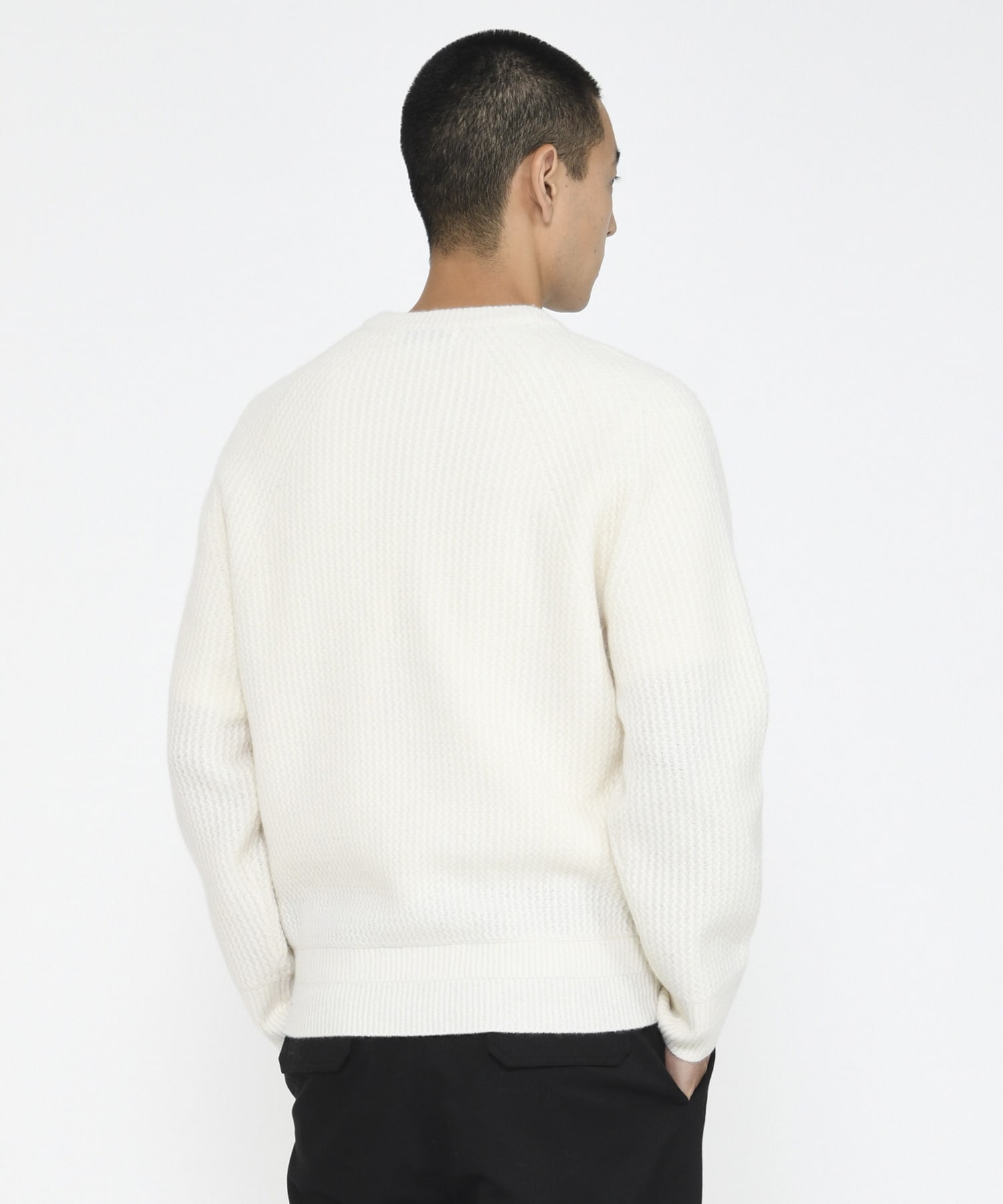 ESTNATION / カシミヤ混ウールクルーネックニット｜ESTNATION ONLINE 