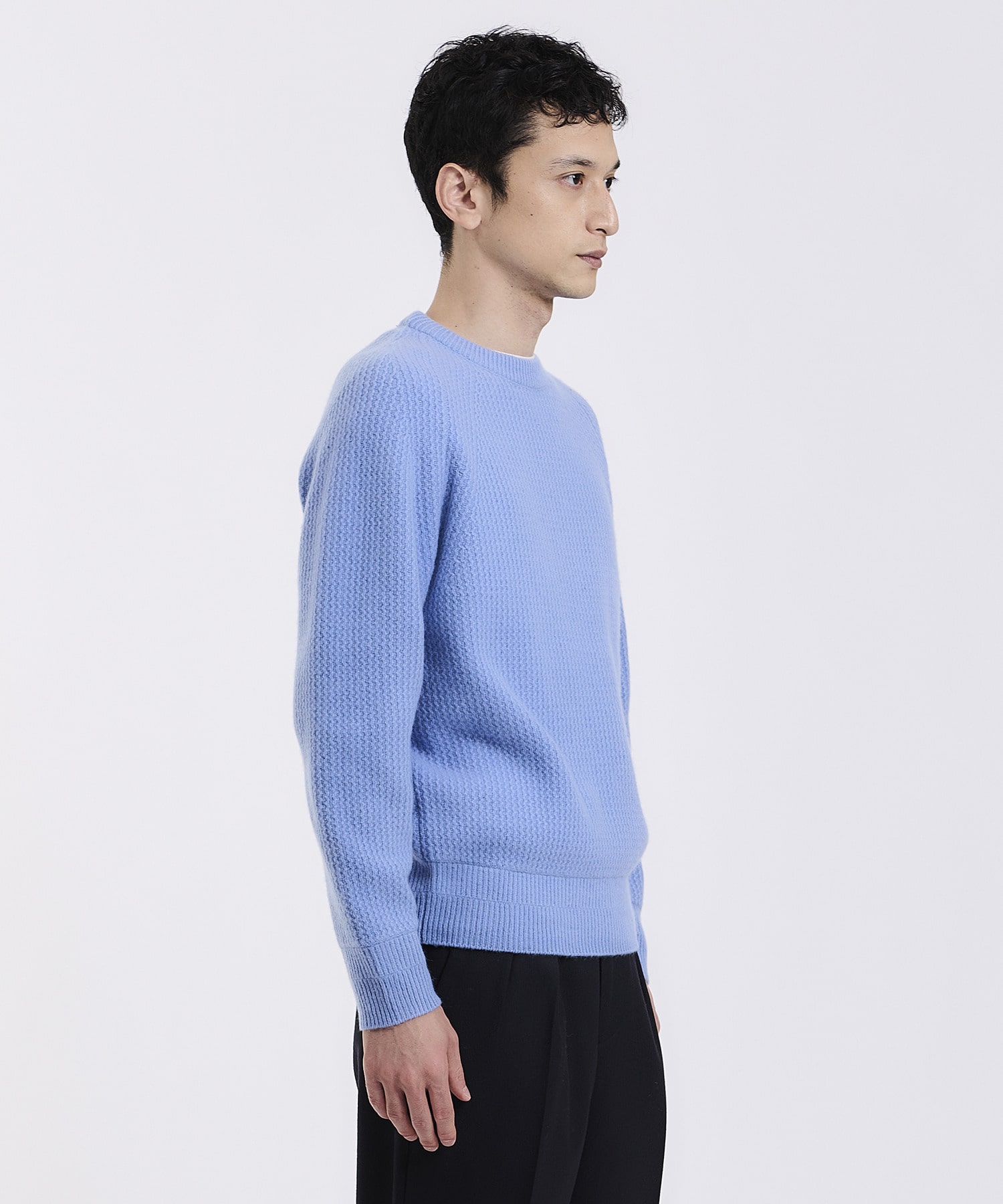 ESTNATION / カシミヤ混ウールクルーネックニット｜ESTNATION ONLINE