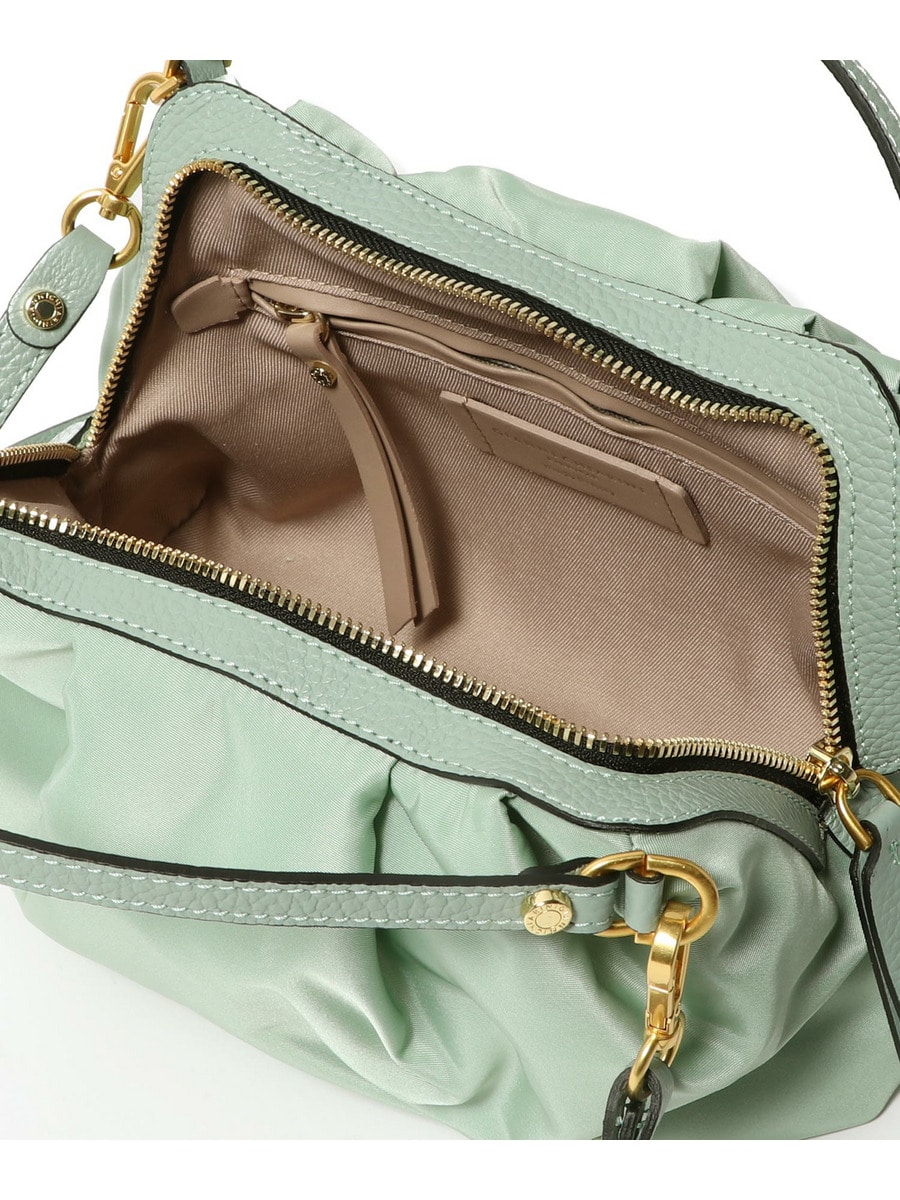 GIANNI CHIARINI / "BONNIE" 2WAYナイロンハンドバッグ 