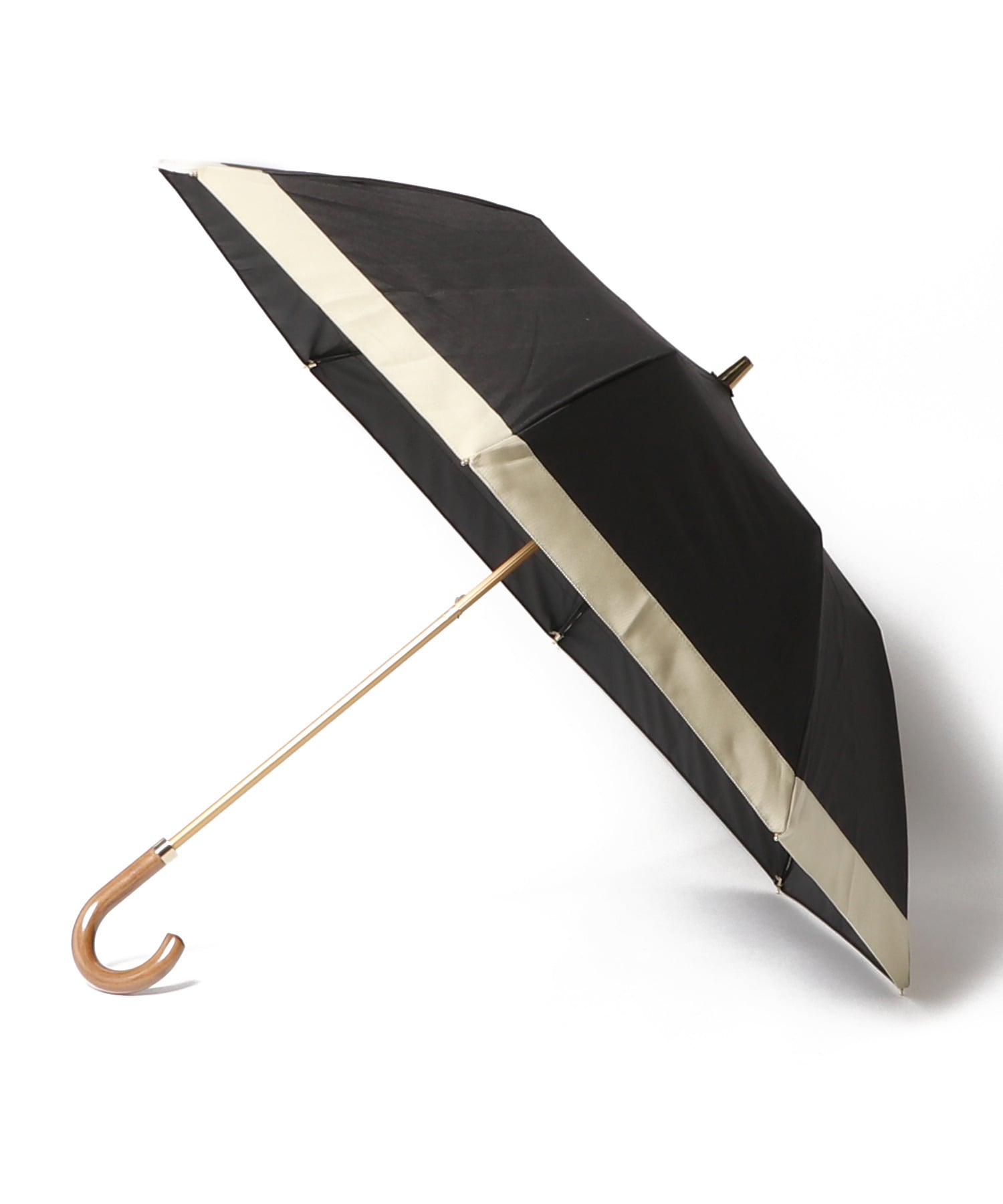 晴雨兼用折り畳み傘 詳細画像 ブラック 1