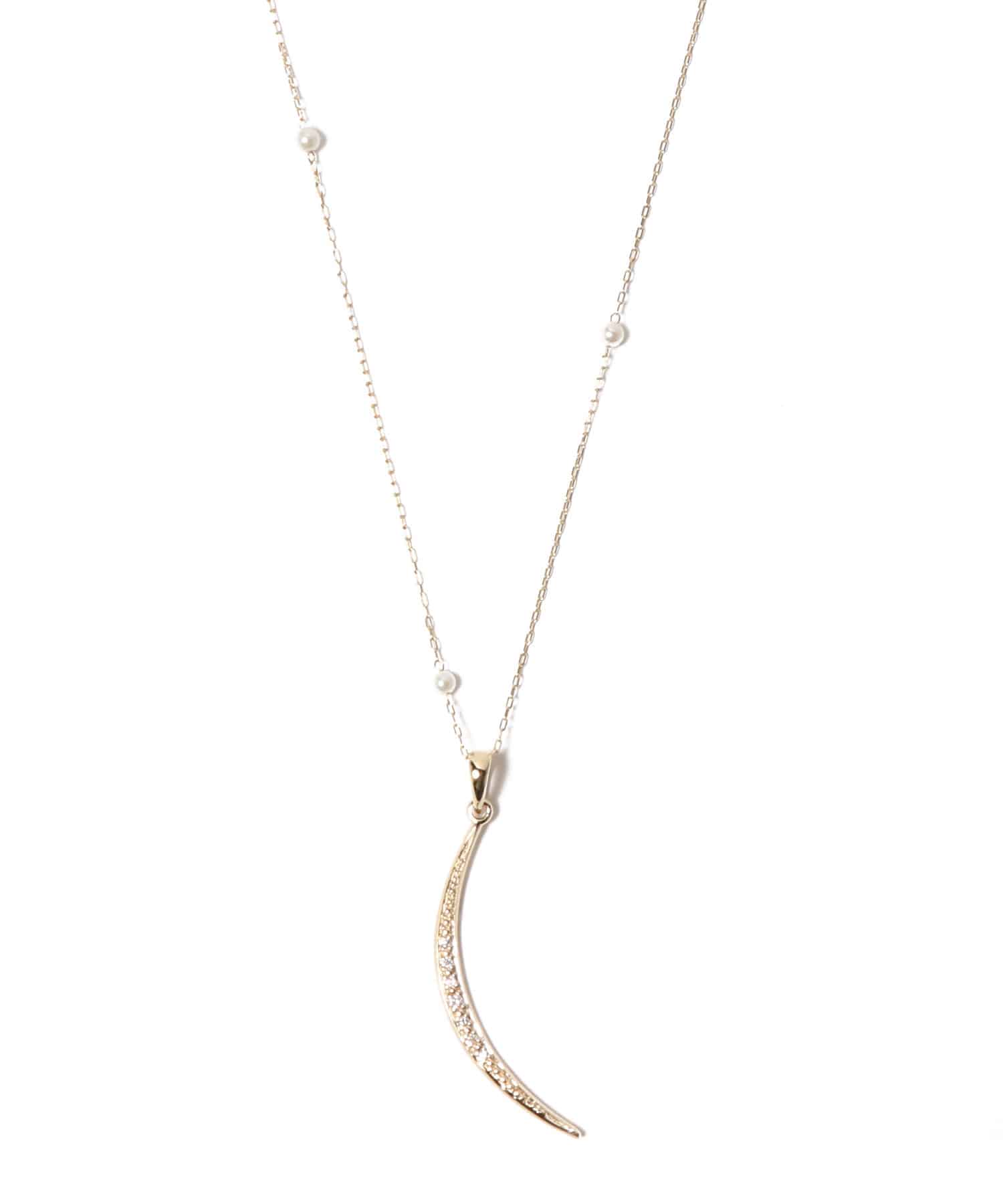 Mizuki 14ktムーンモチーフネックレス Estnation Online Store エストネーション 公式通販