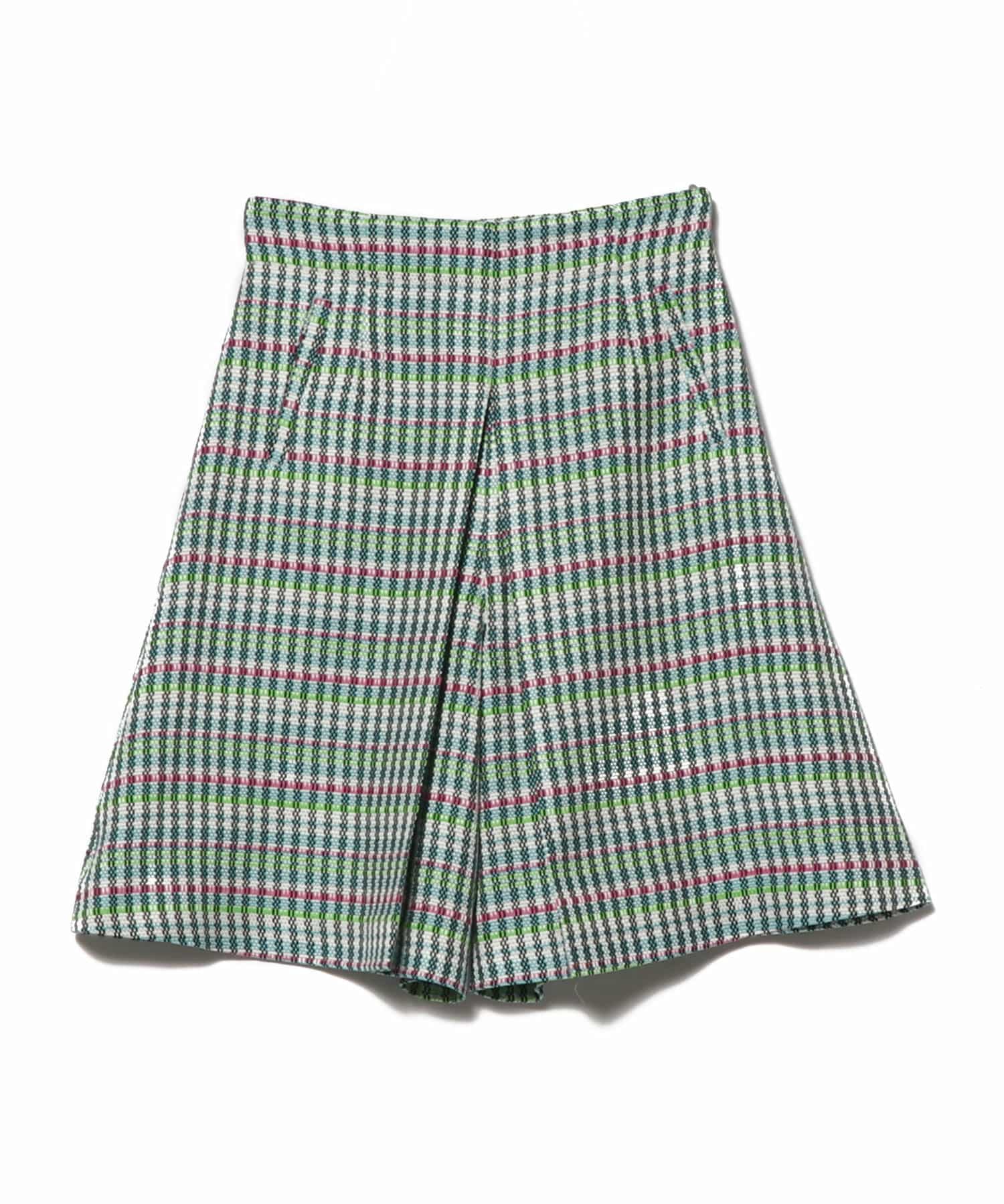 ESTNATION / ジャカードチェックキュロットパンツ｜ESTNATION ONLINE  