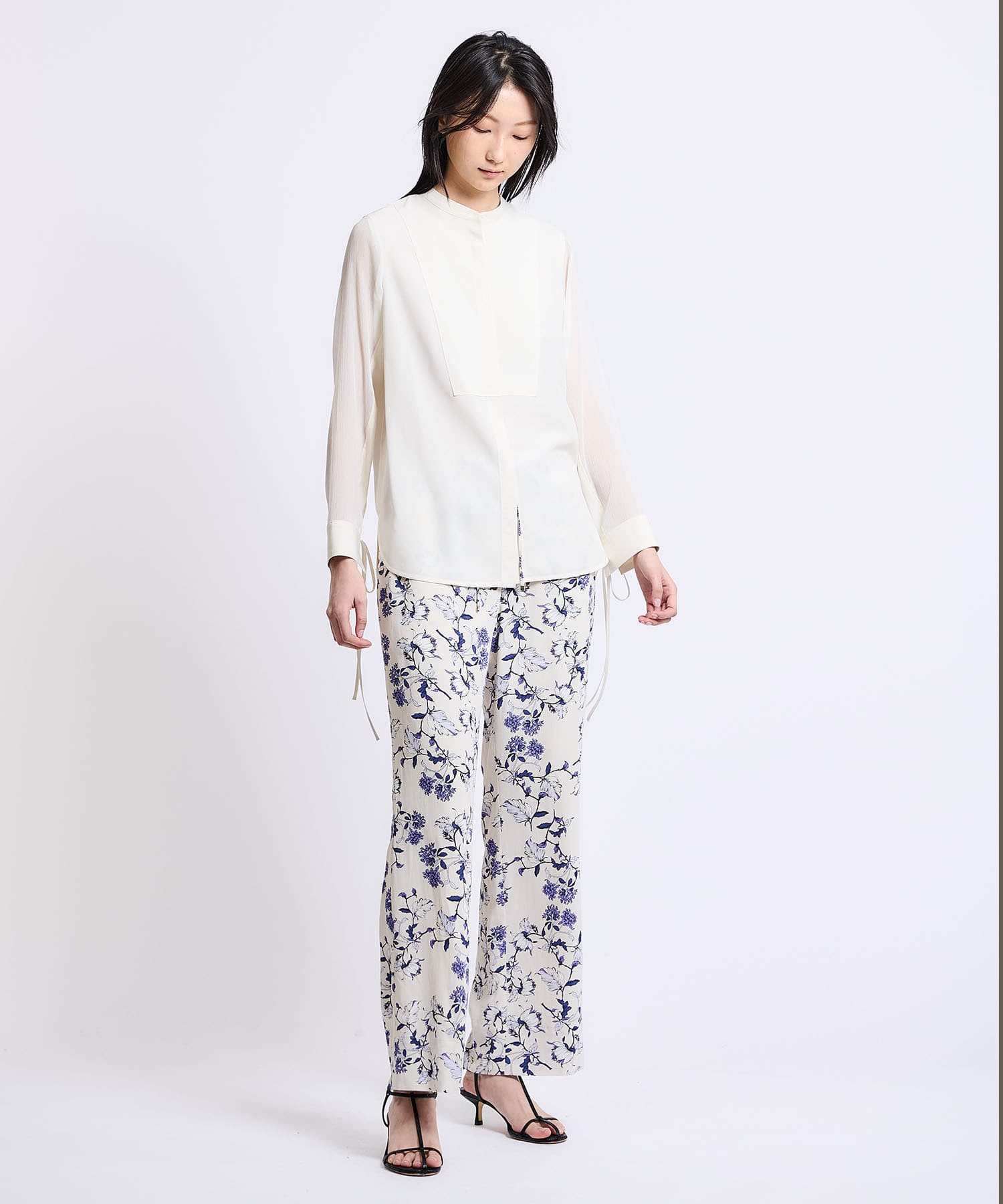 ESTNATION / フラワープリントドロストパンツ|ESTNATION ONLINE STORE