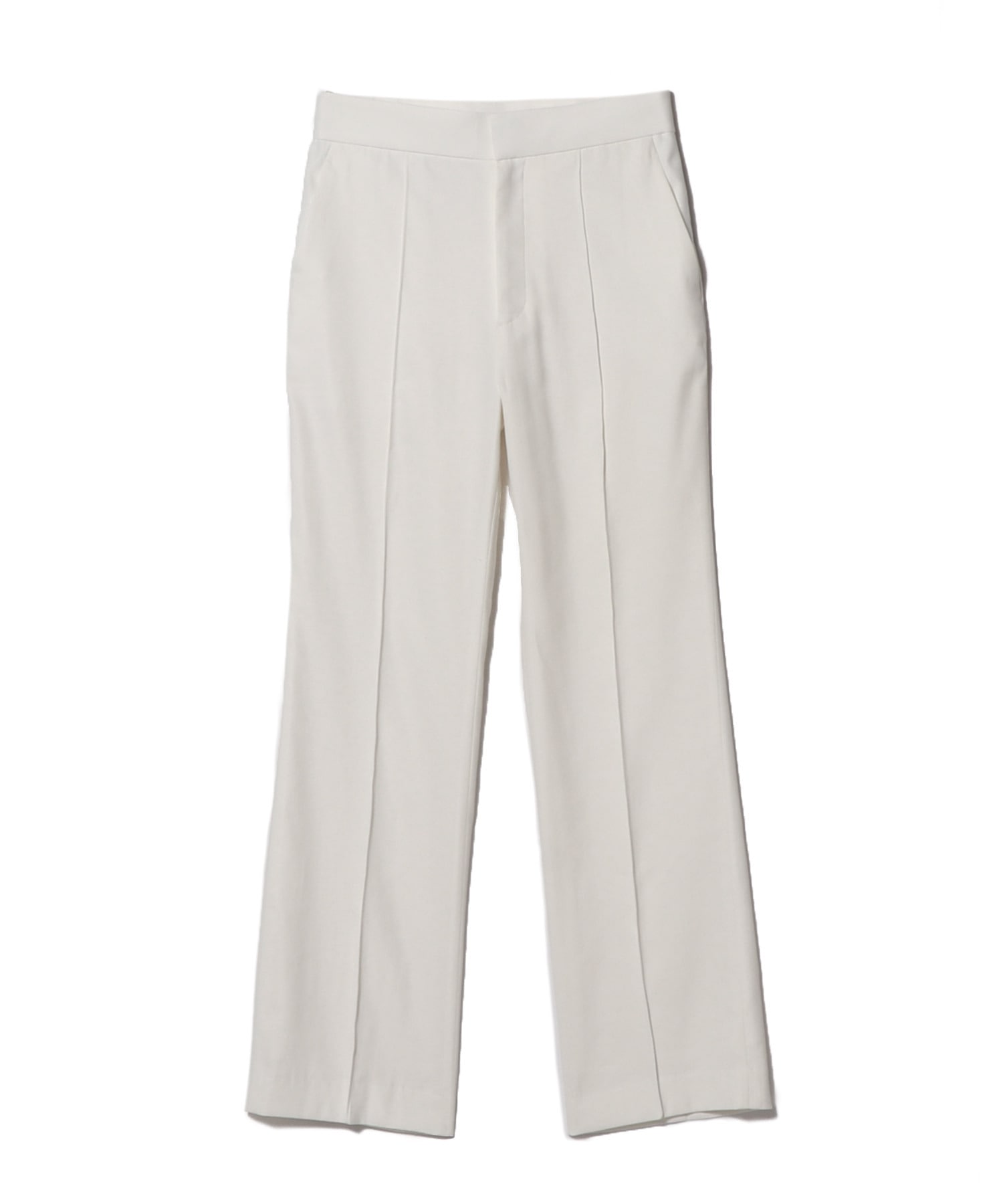 ESTNATION / レーヨンリネンストレッチストレートパンツ｜ESTNATION
