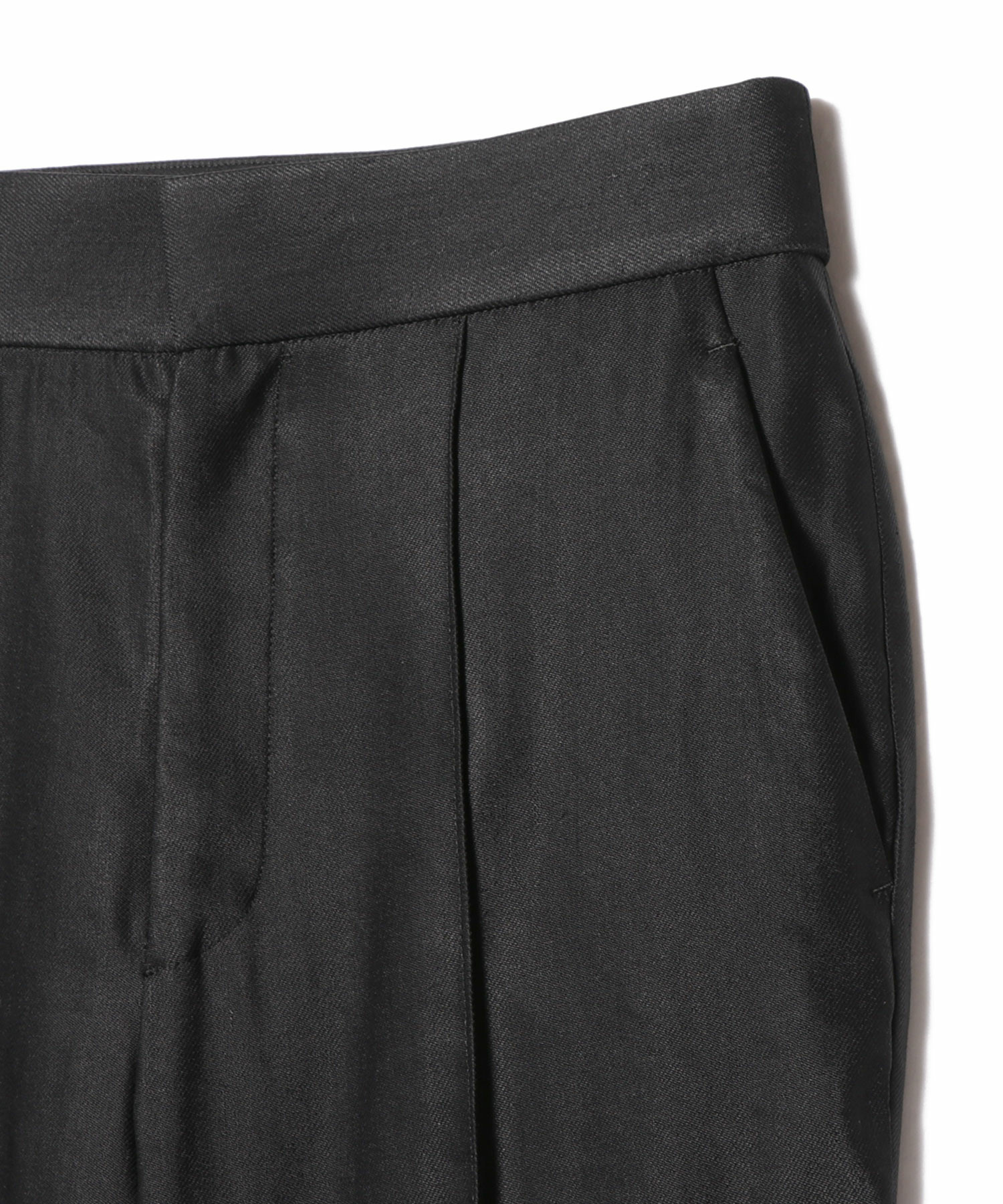 ESTNATION / レーヨンリネンストレッチストレートパンツ｜ESTNATION