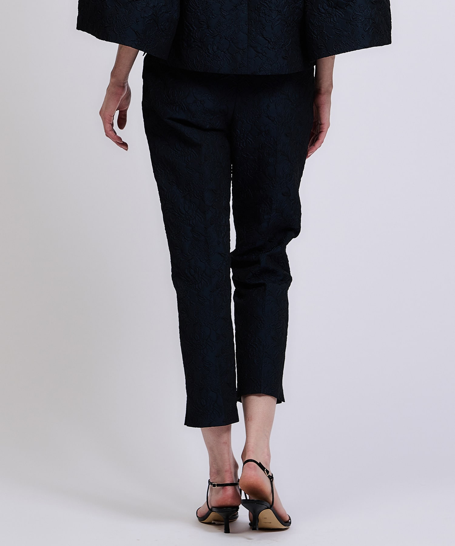 ESTNATION / フラワージャカードクロップドパンツ|ESTNATION ONLINE ESTNATION / フラワージャカードクロップドパンツ|ESTNATION ONLINE