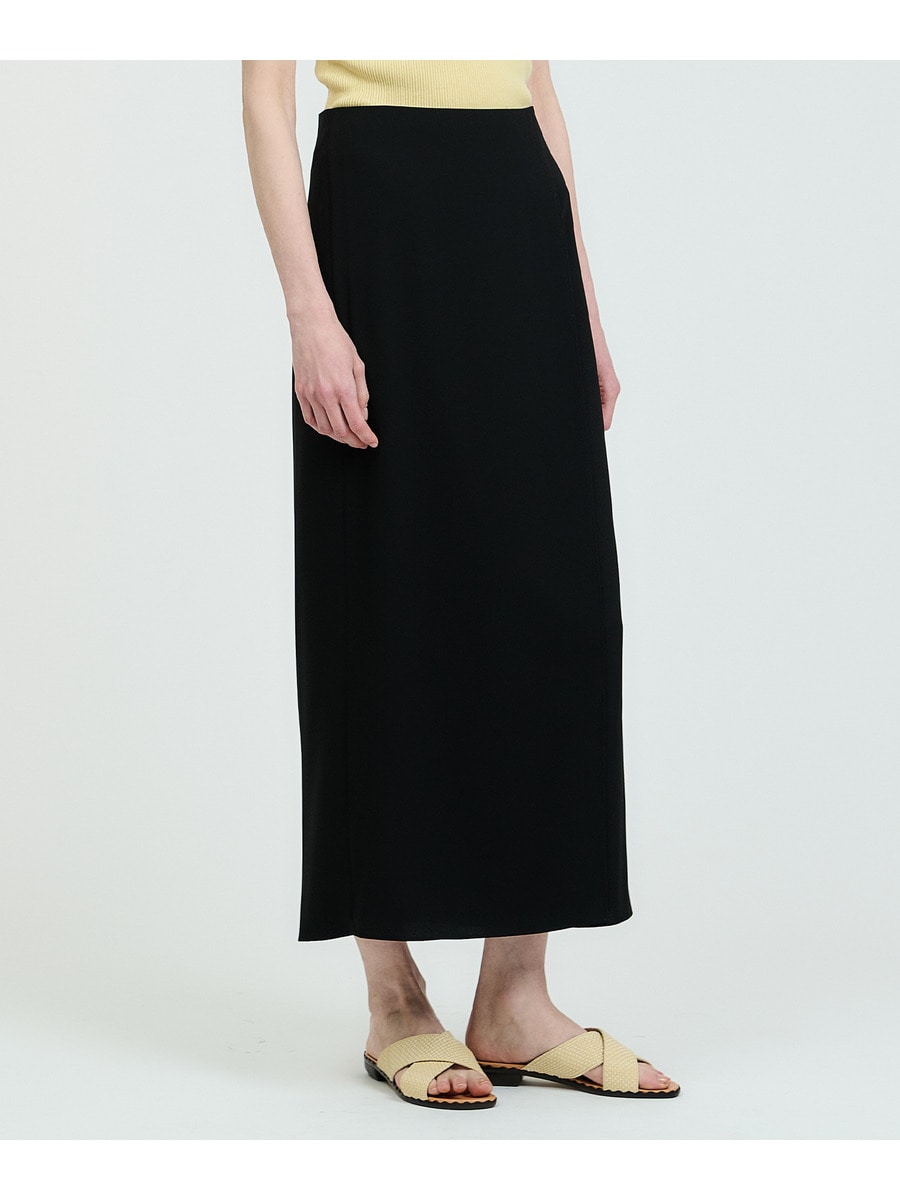 ESTNATION / バックサテンジョーゼットマキシスカート｜ESTNATION