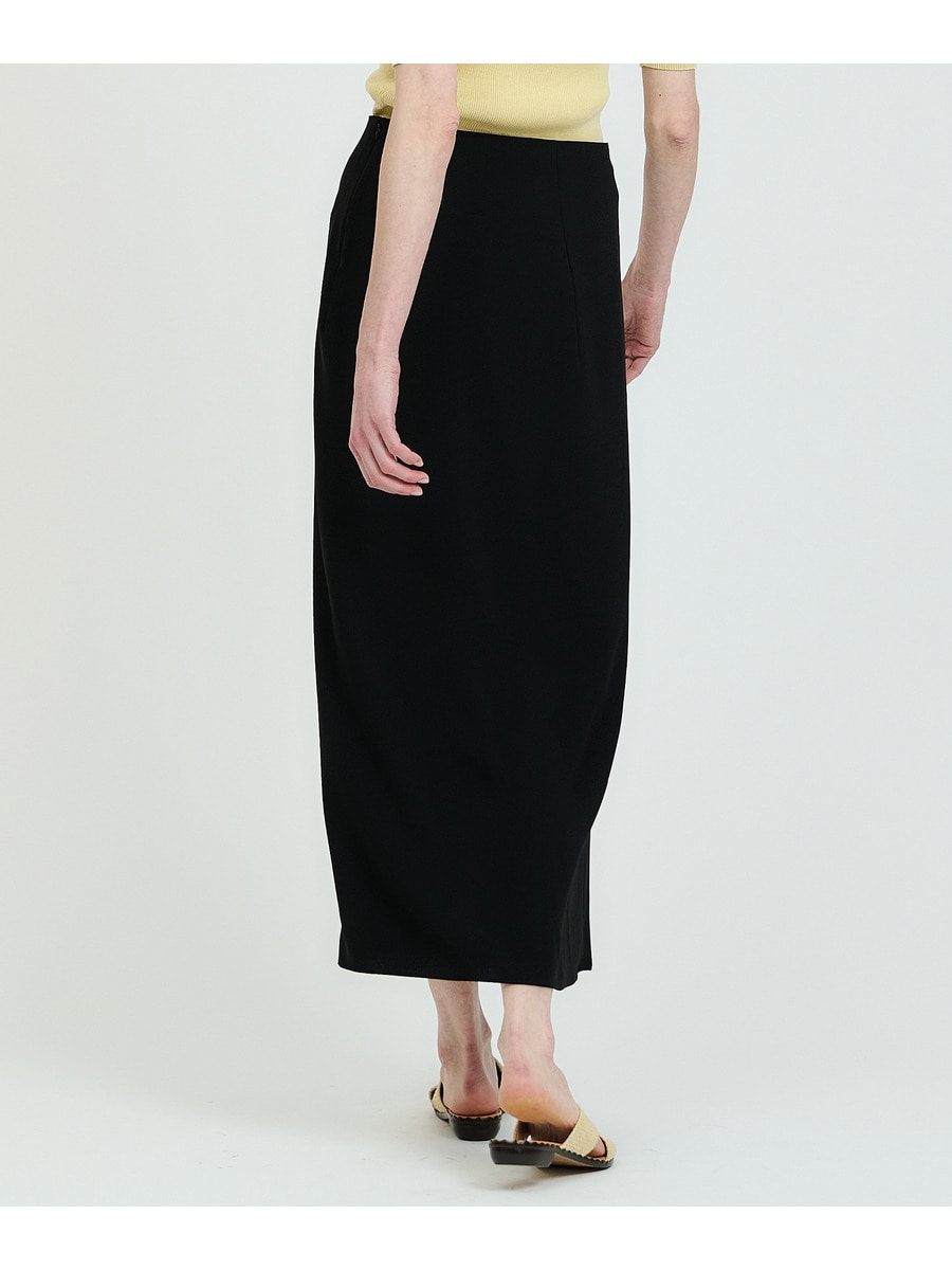 ESTNATION / バックサテンジョーゼットマキシスカート｜ESTNATION