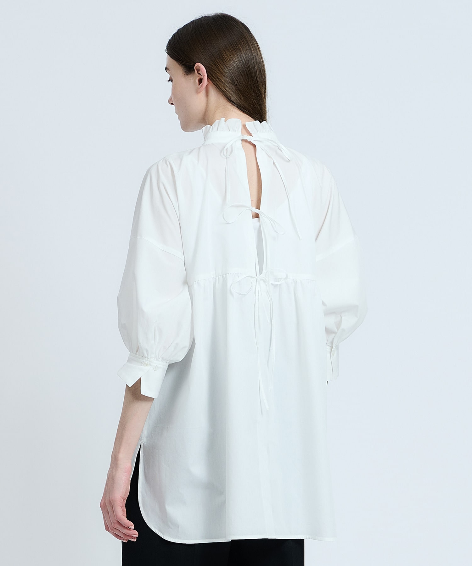 ESTNATION / スリーブボリューム2WAYブラウス《ONLINE EXCLUSIVE 