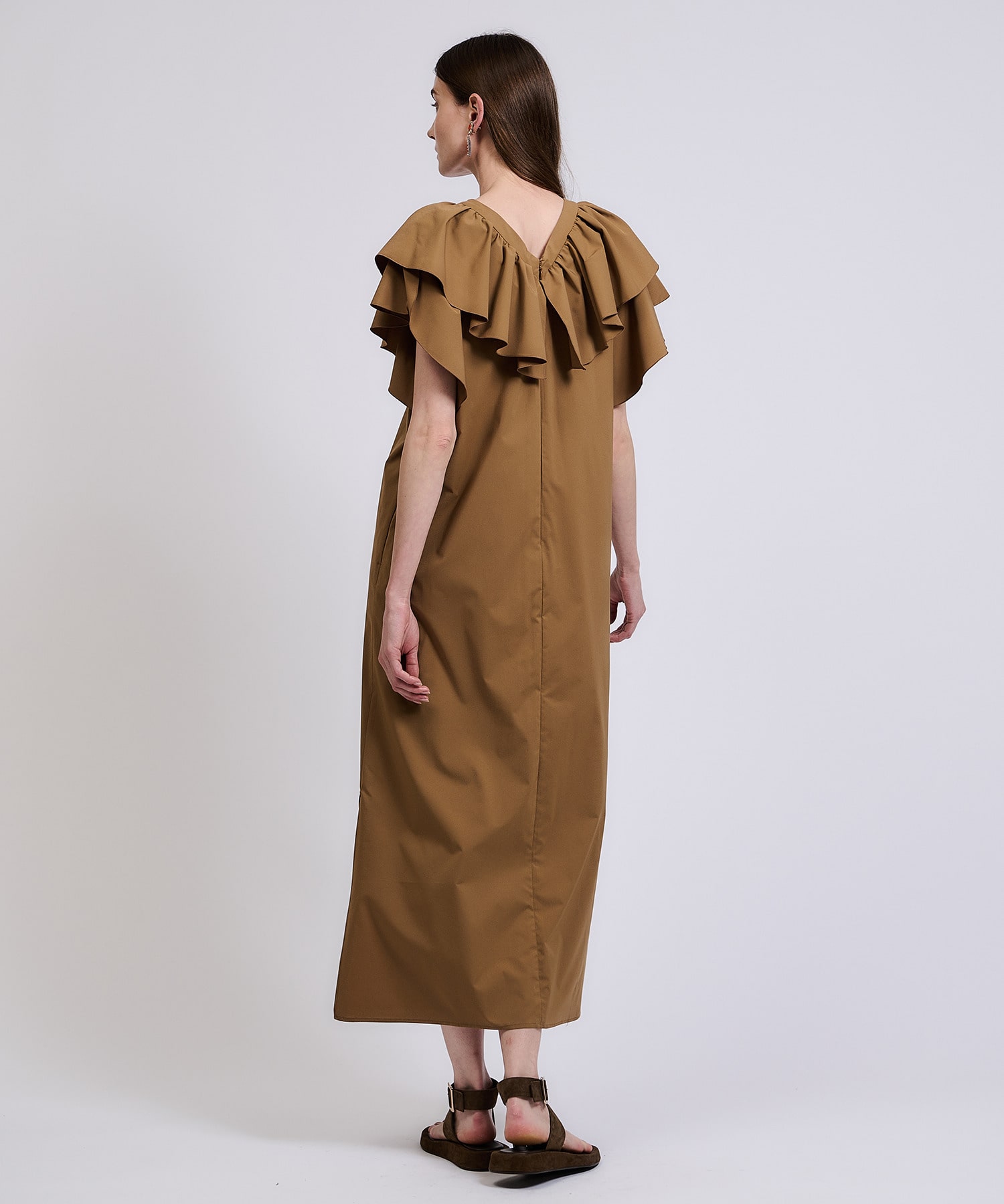 Estnation ギャザーフリルワンピース Estnation Online Store エストネーション 公式通販