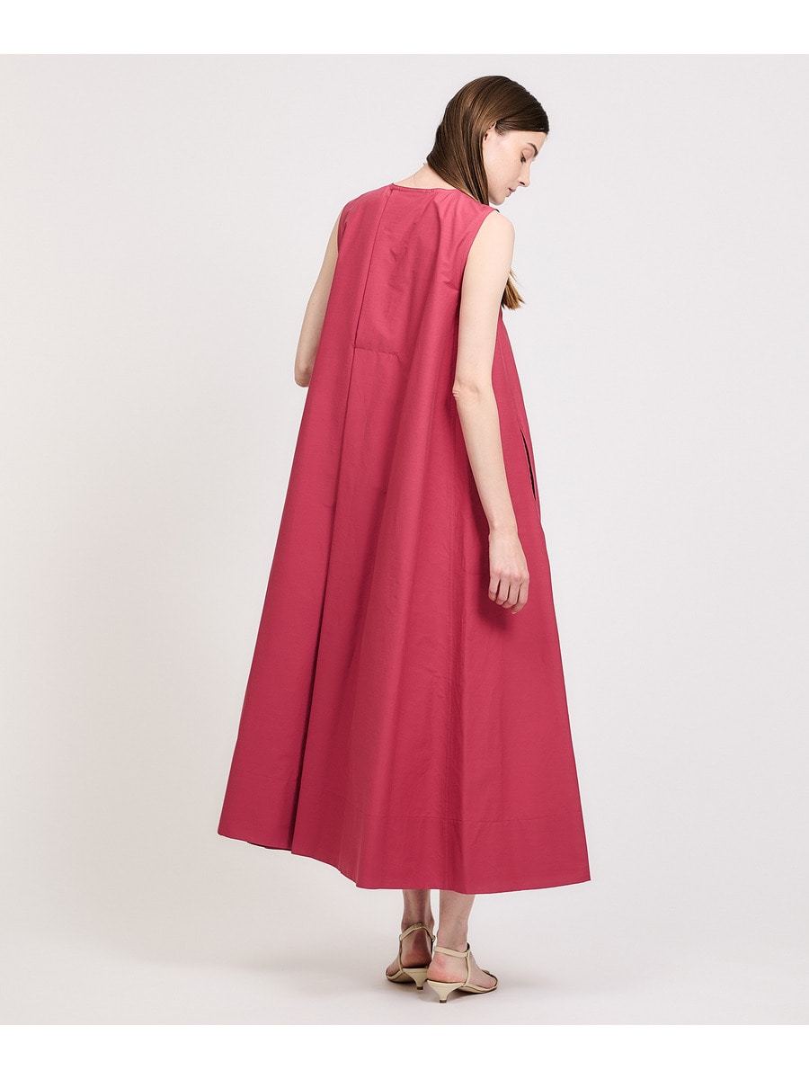 エストネーション ロングワンピース イエロー コットン Aライン サイズ