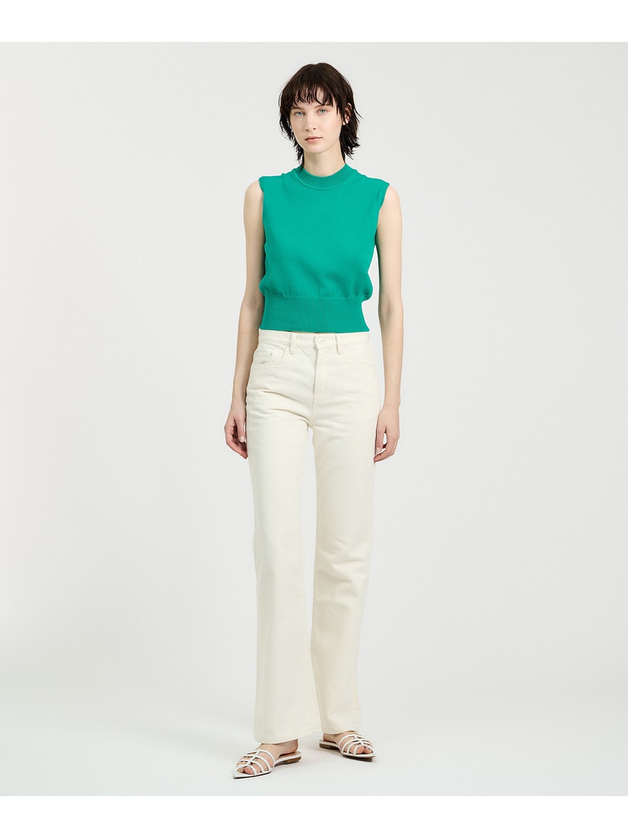 ESTNATION（エストネーション）の「ESTNATION / コットンリリークロップドニット（ニット/セーター）」 - WEAR
