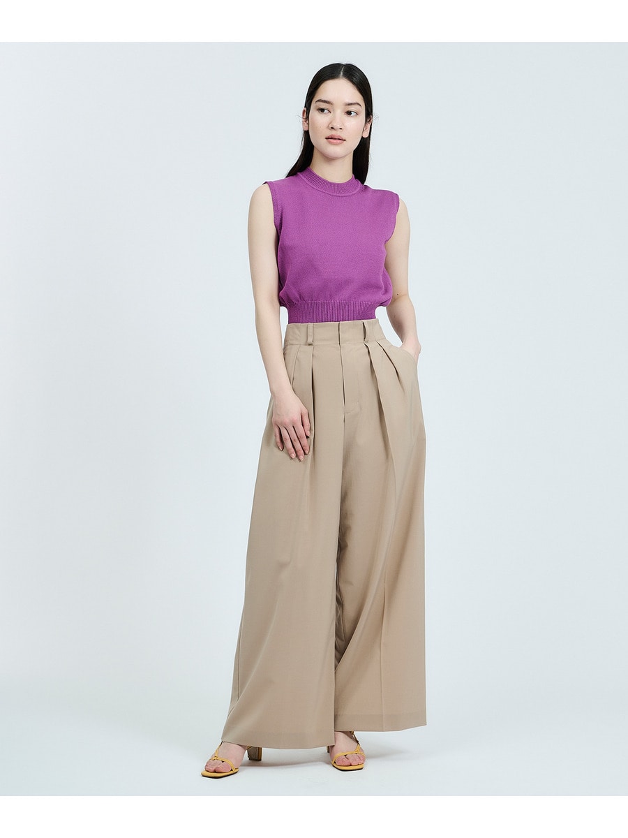 ESTNATION（エストネーション）の「ESTNATION / コットンリリークロップドニット（ニット/セーター）」 - WEAR