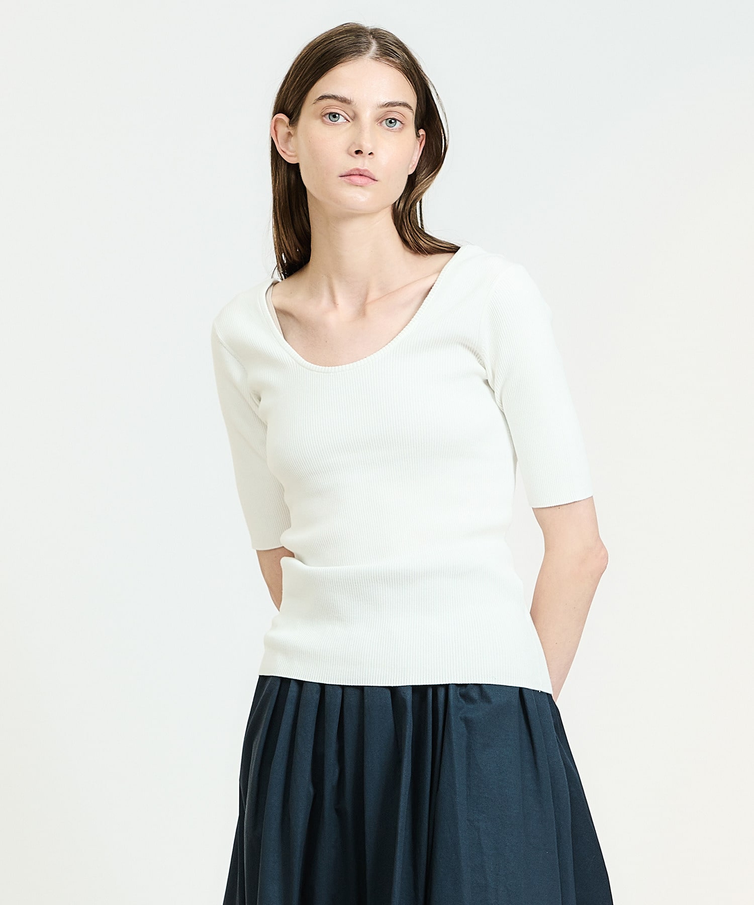 ESTNATION / ミラノリブフィットニット｜ESTNATION ONLINE STORE