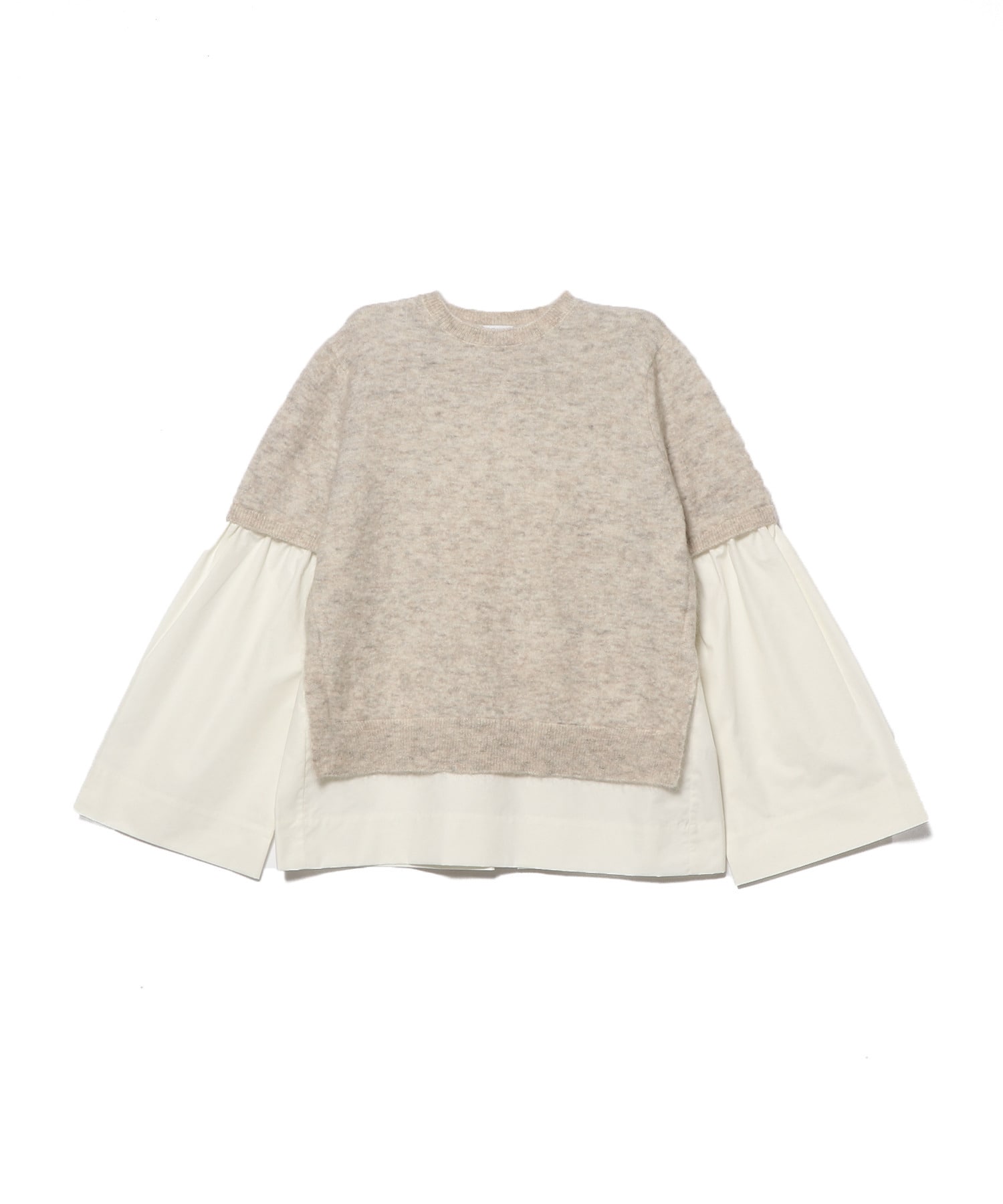 COLUMN / モヘアニットコンビプルオーバー｜ESTNATION ONLINE STORE