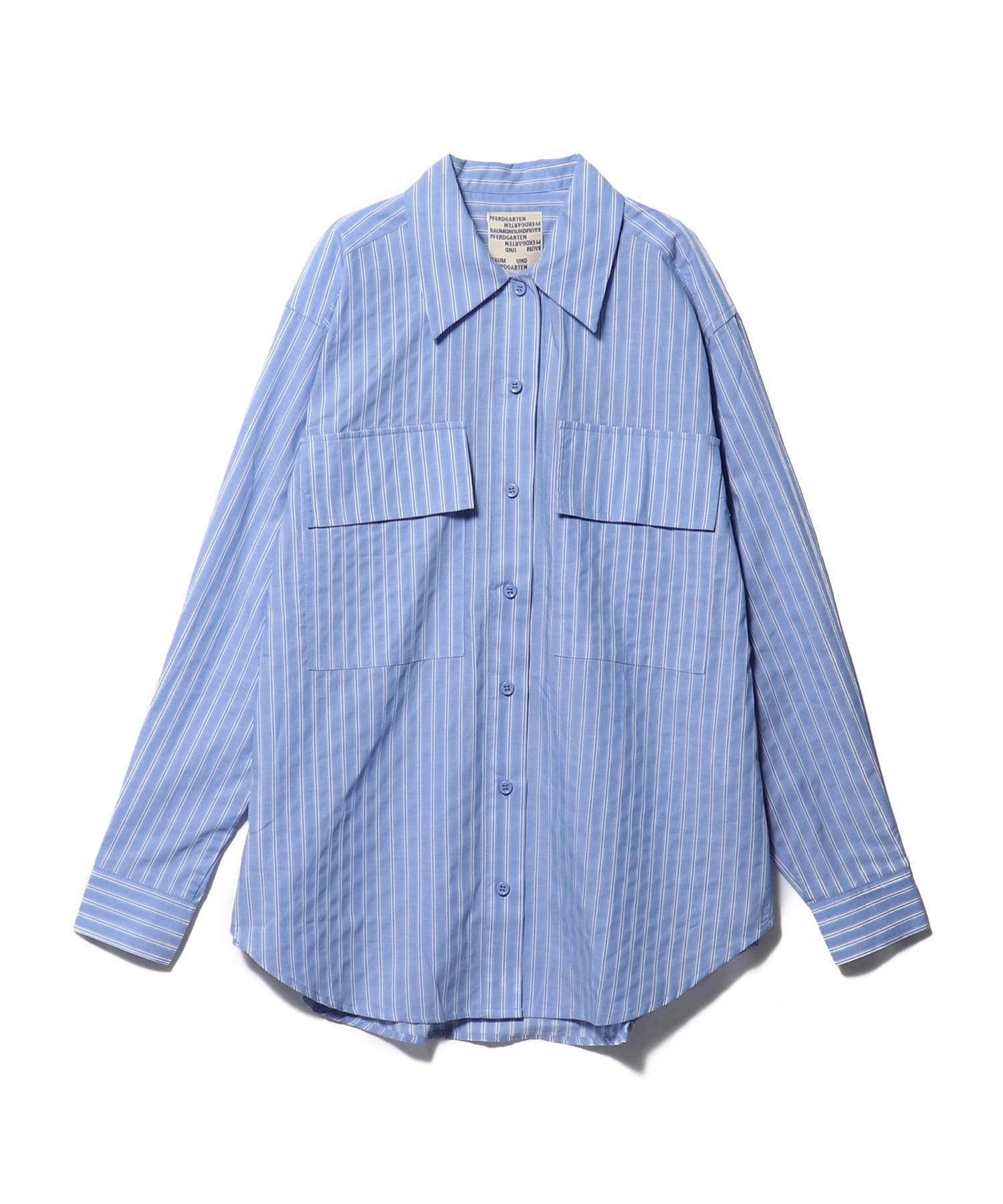 Baum Und Pferdgarten コットンストライプシャツ Estnation Online Store エストネーション 公式通販