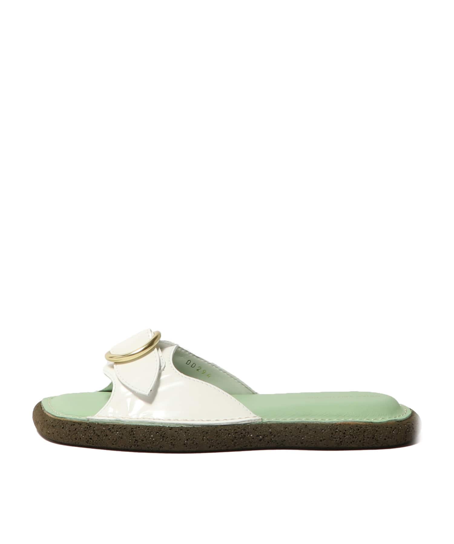 DRIES VAN NOTEN / ラウンドバックルスライダーサンダル