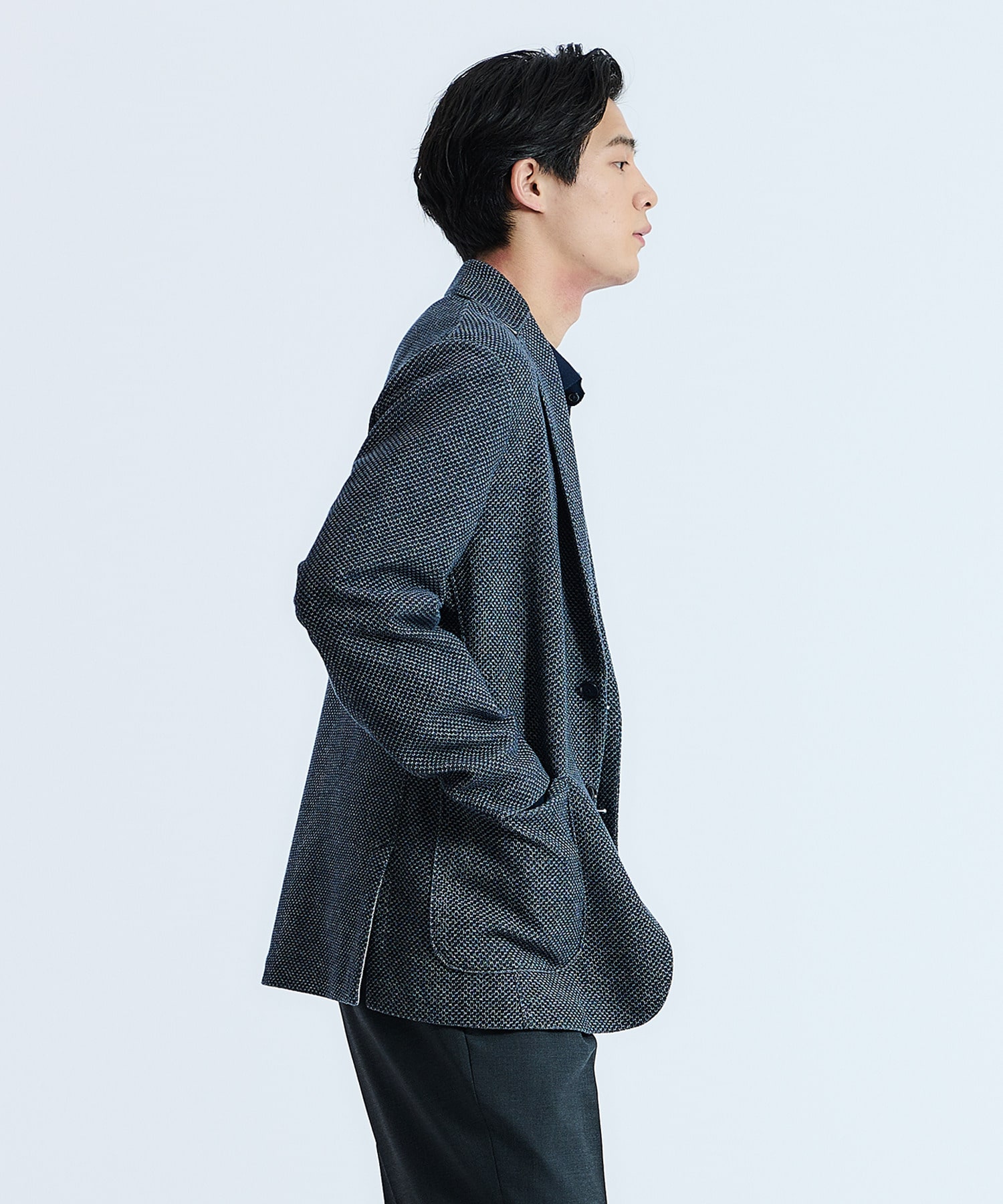 ESTNATION / ニット鹿の子2Bジャケット＜INTEGRAL WEAR＞｜ESTNATION 