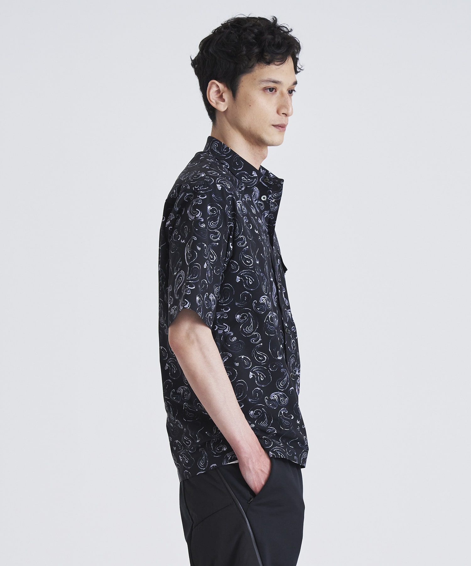 ESTNATION / ペイズリープリント半袖シャツ＜TECLER＞｜ESTNATION