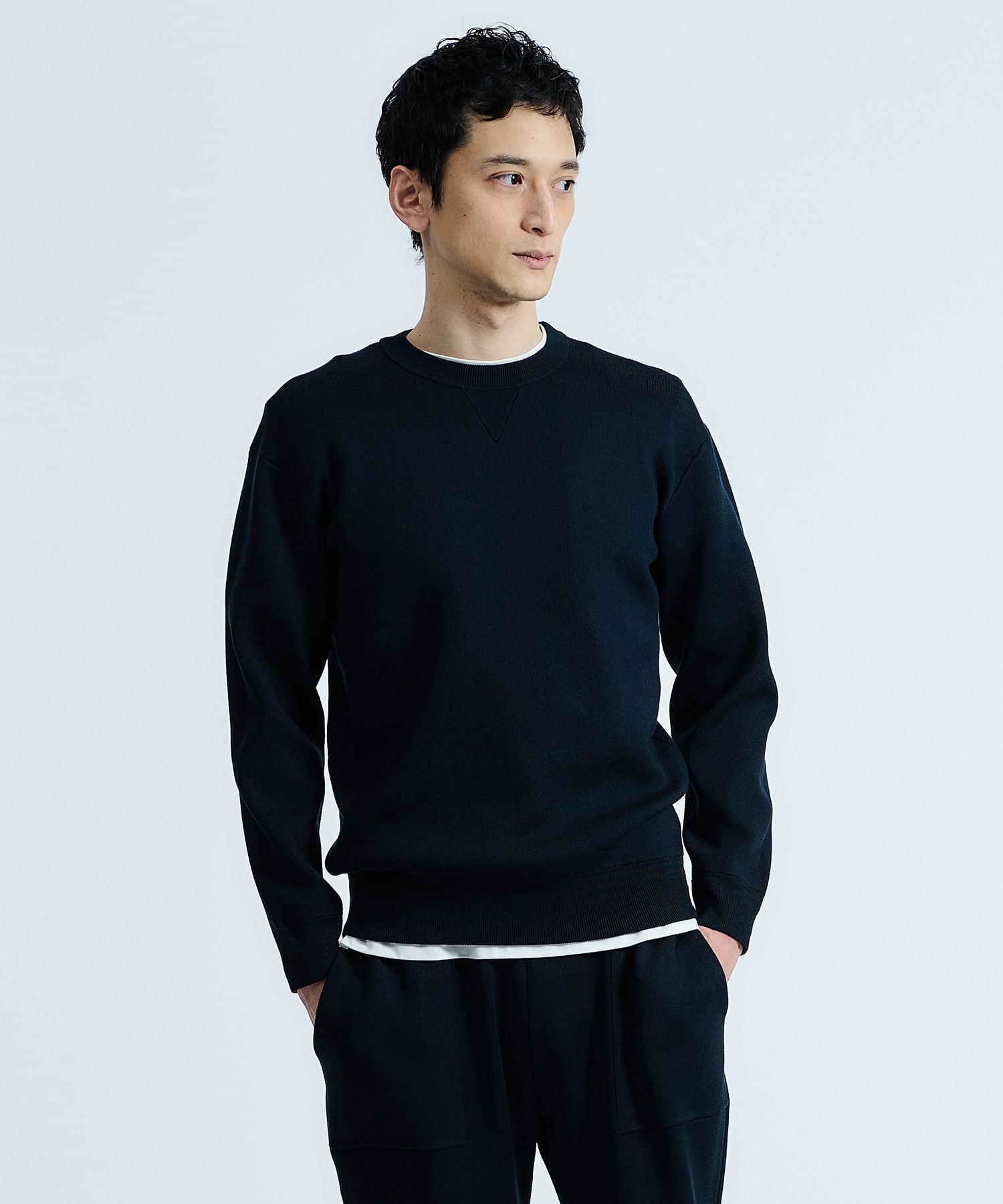 ESTNATION / シルククルーネックニット｜ESTNATION ONLINE STORE