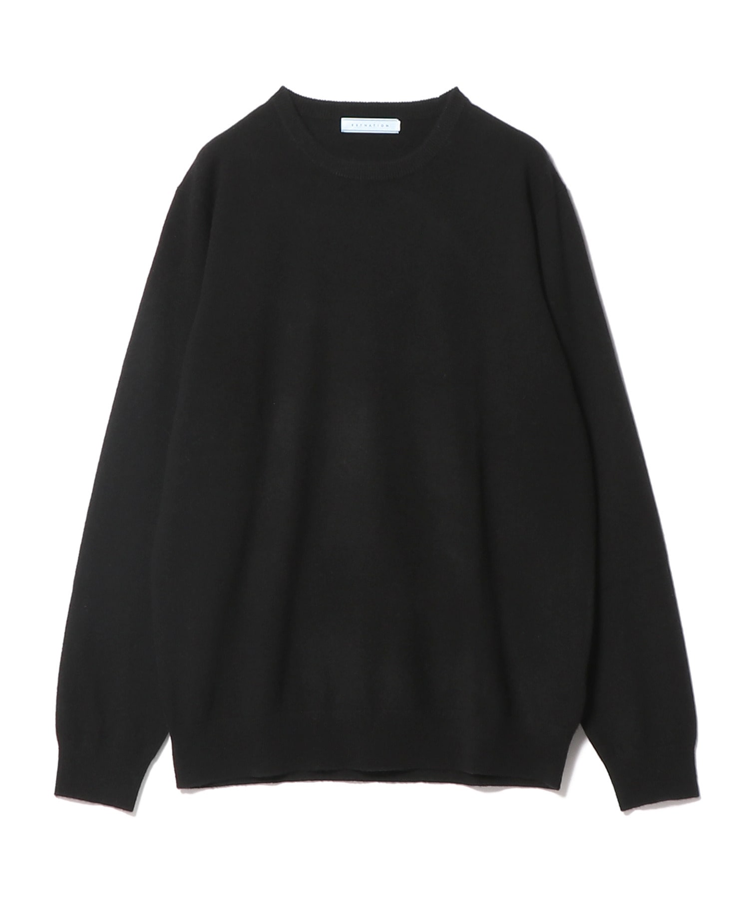ESTNATION / ウォッシャブルカシミヤクルーネックニット|ESTNATION