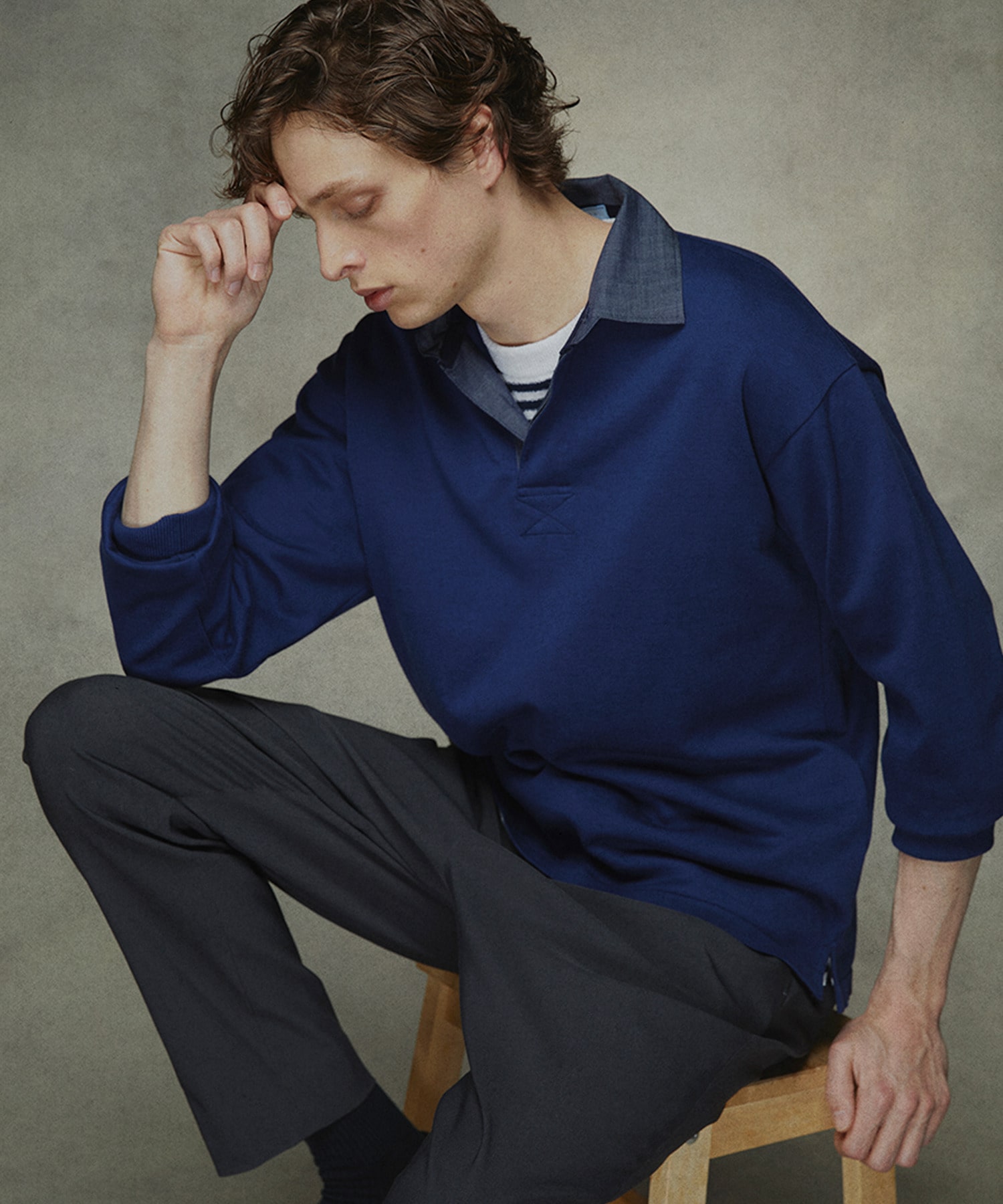 ESTNATION / ニットラガーシャツ｜ESTNATION ONLINE STORE 