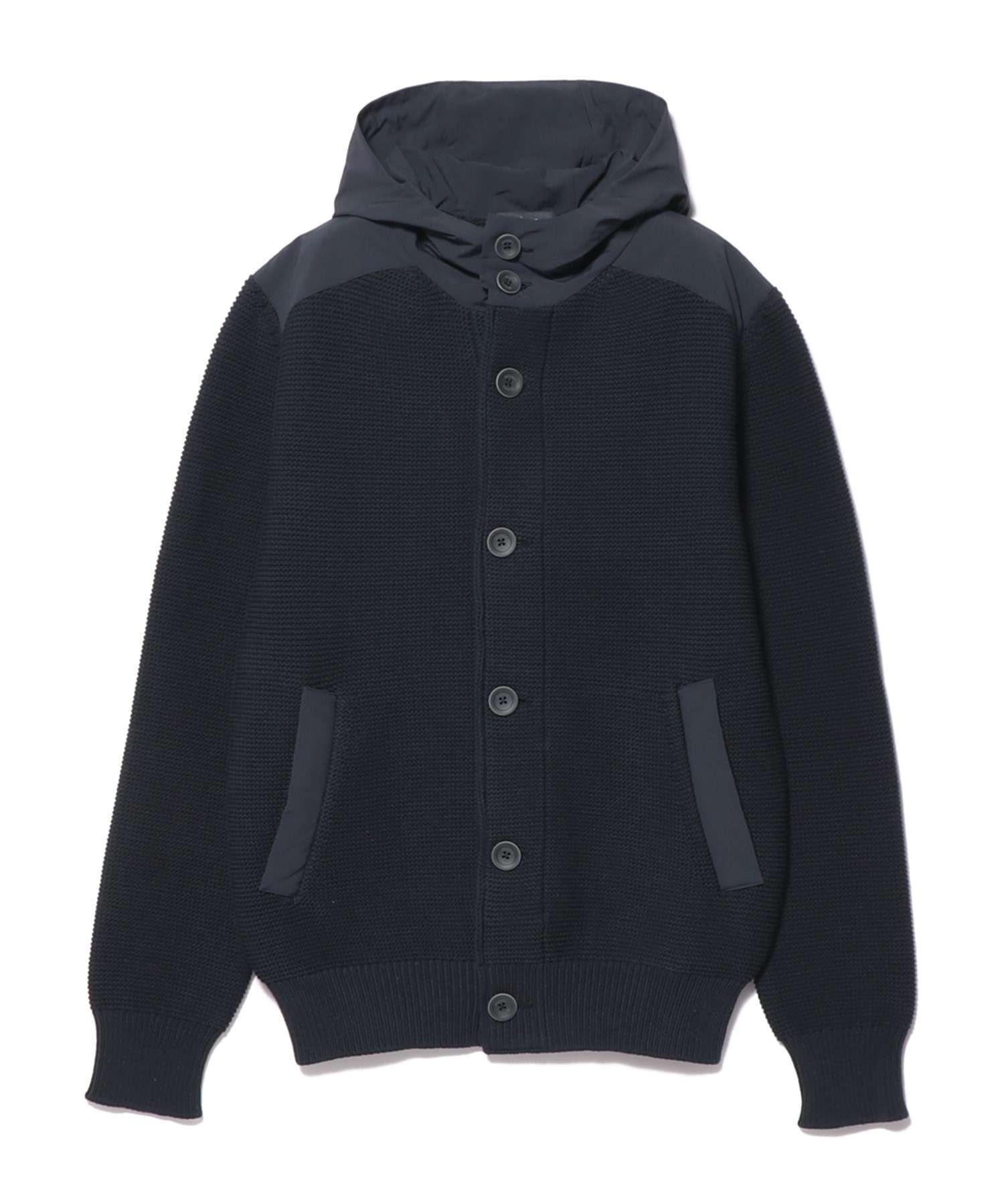 HERNO / フーデッドニットブルゾン。｜ESTNATION ONLINE STORE 