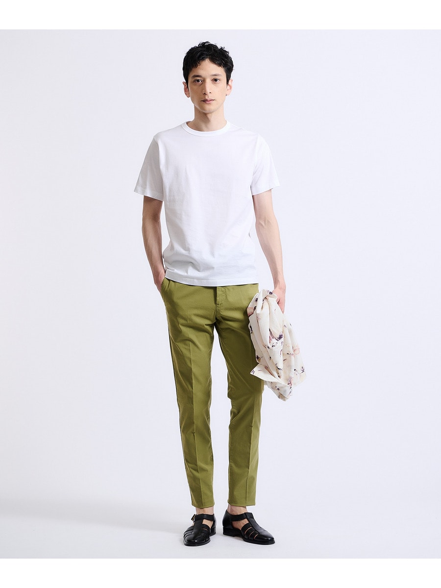 スラックス PT TORINO / ”EVO FIT”コットンストレッチスラックスパンツ メンズ